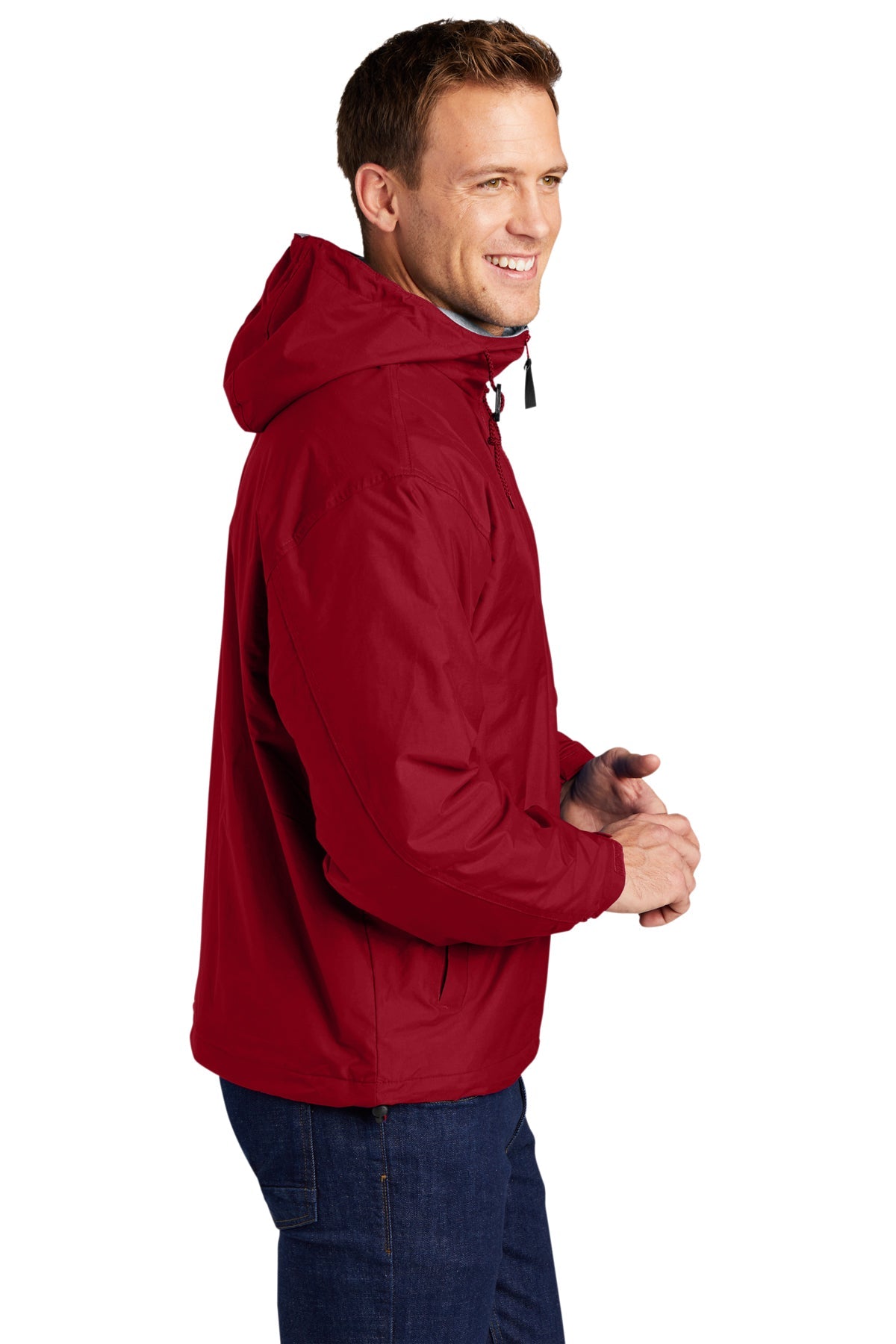 port authority_jp56 _red/light oxford_company_logo_jackets