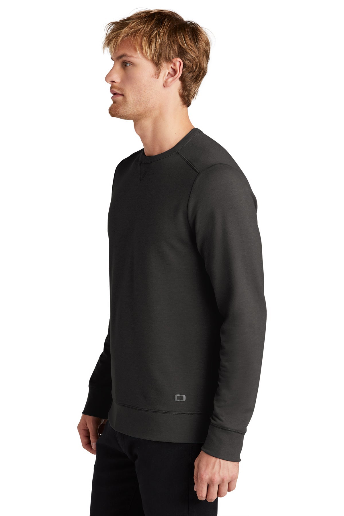 OGIO Luuma Flex Custom Crewnecks, Tarmac Grey