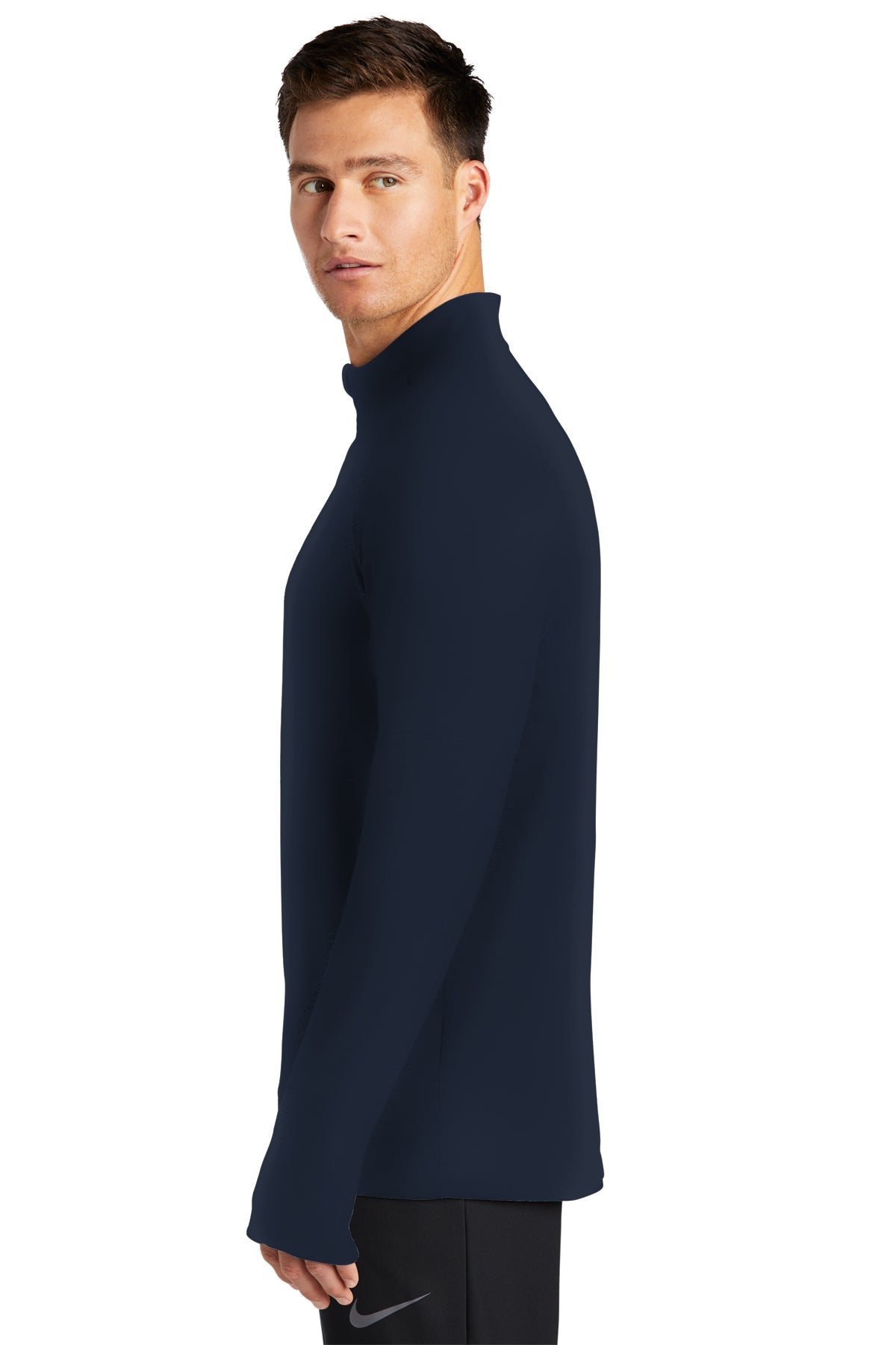 Nike Dri-FIT Element Custom Quarter Zips, Top Navy