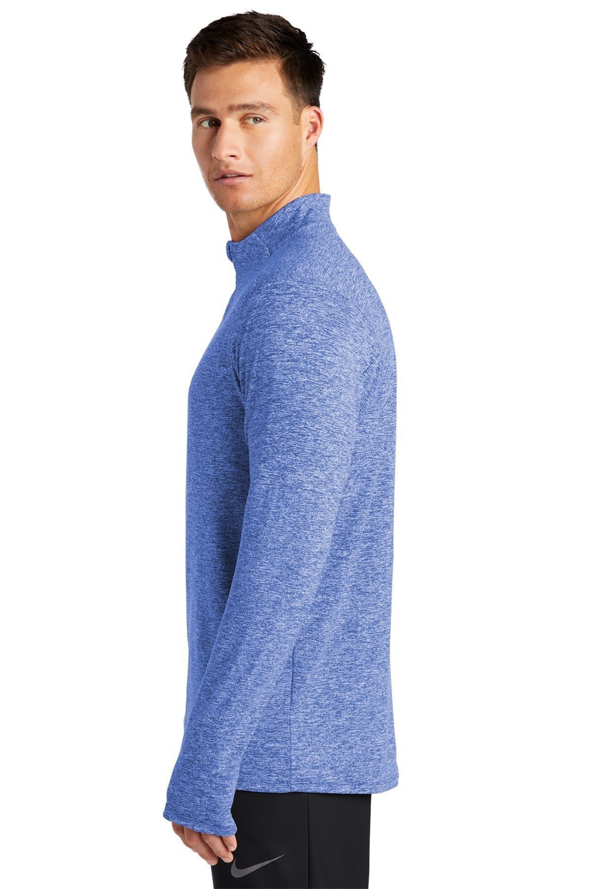 Nike Dri-FIT Element Custom Quarter Zips, Top Royal Heather
