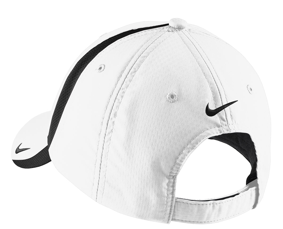 Nike Sphere Dry Custom Caps, White/ Black