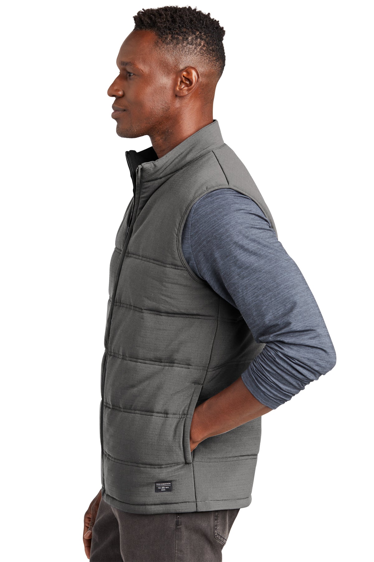 TravisMathew Cold Bay Vest Quiet Shade Grey [Schier]