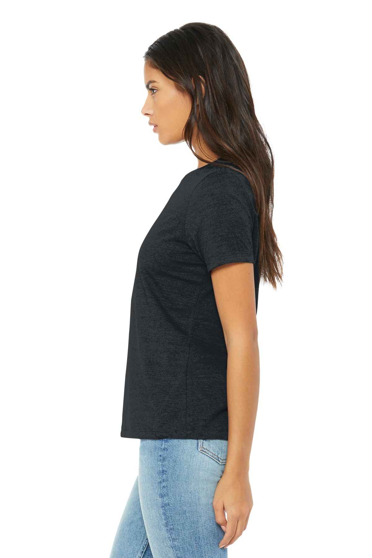 Bella Canvas Womens Relaxed T-Shirt, Dark Grey