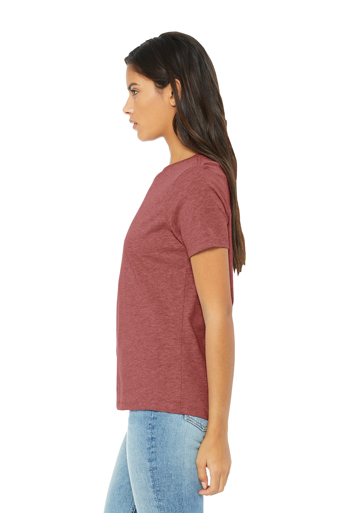 Bella Canvas Womens Relaxed T-Shirt, Mauve [NARENCO]