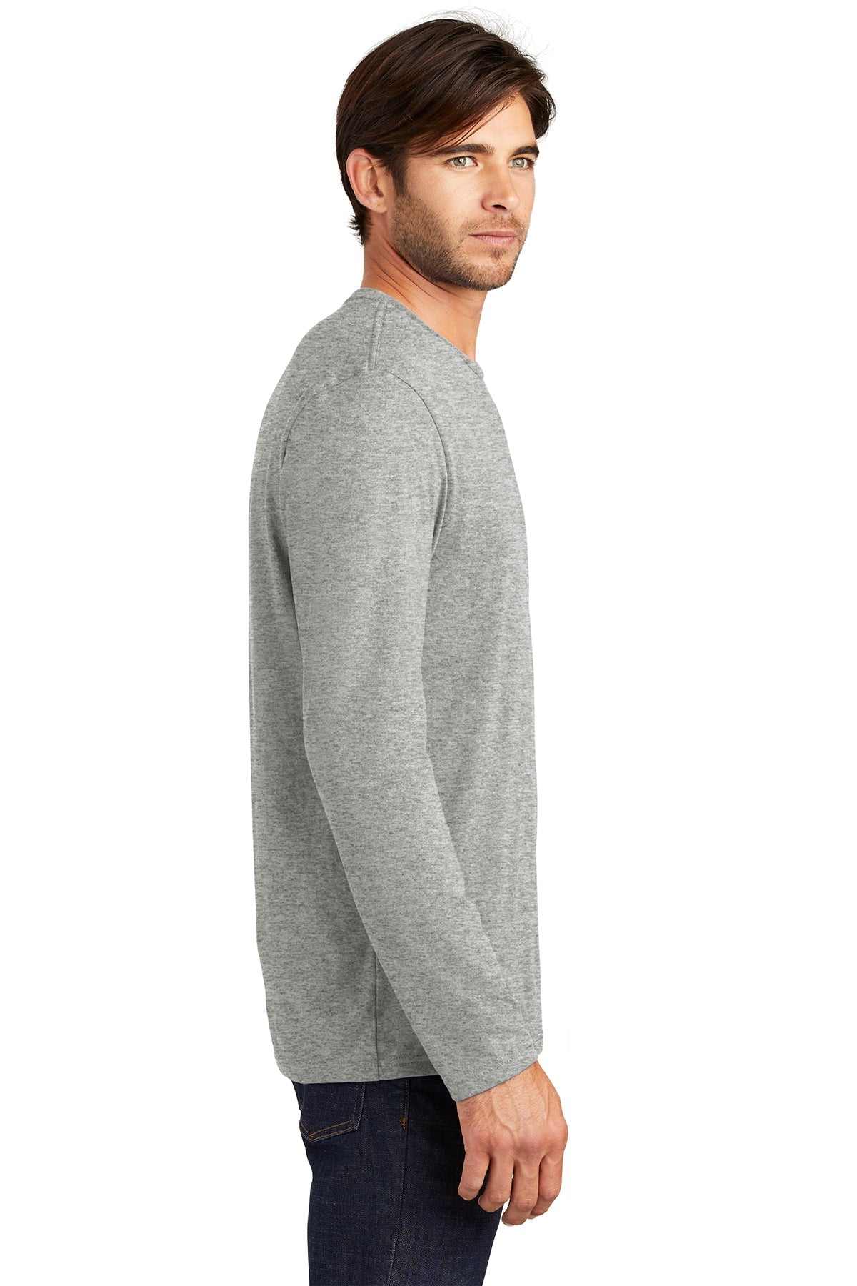 District Made Mens Perfect Weight Long Sleeve Tee