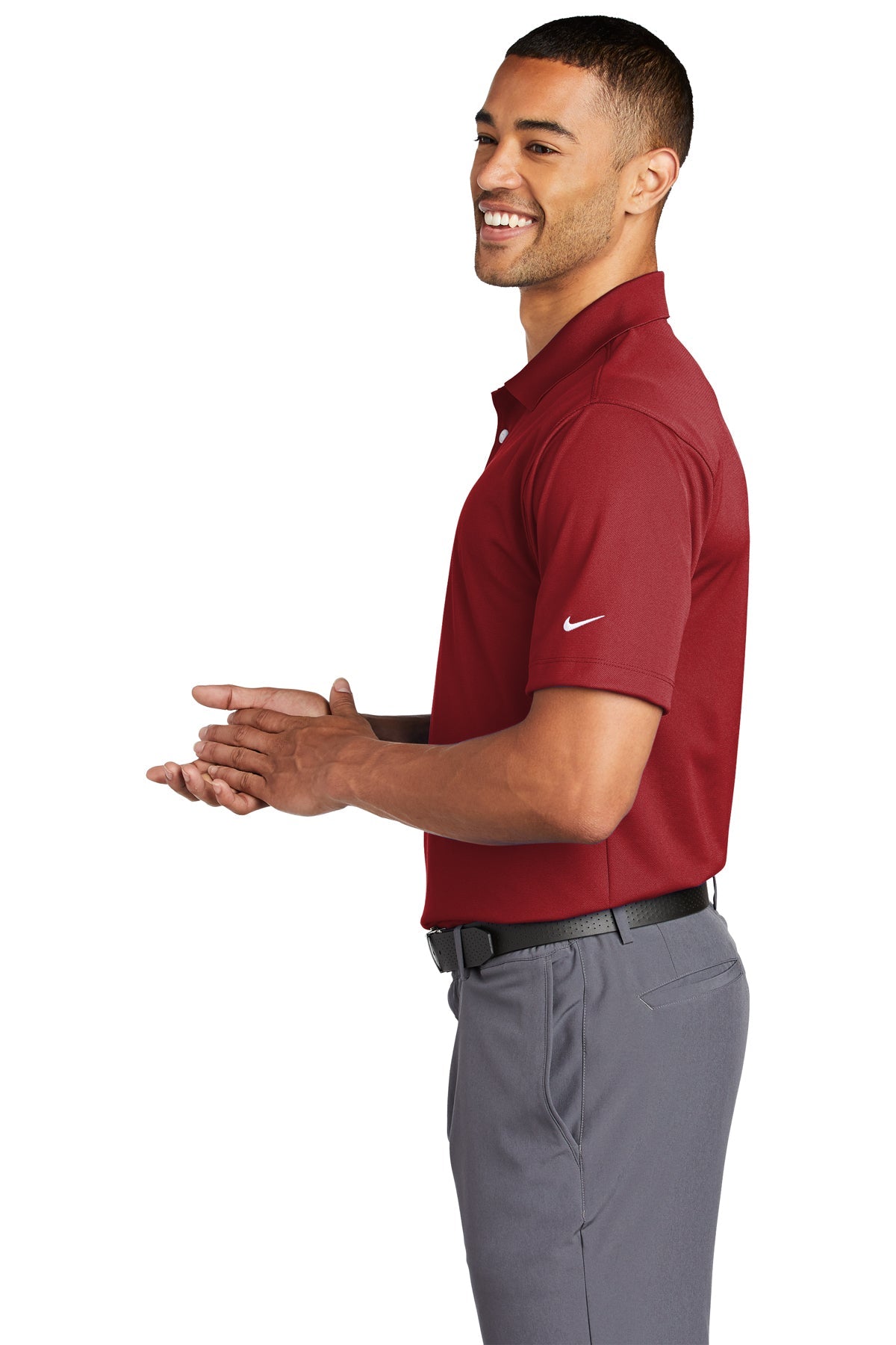 nike_203690_pro red_company_logo_polos