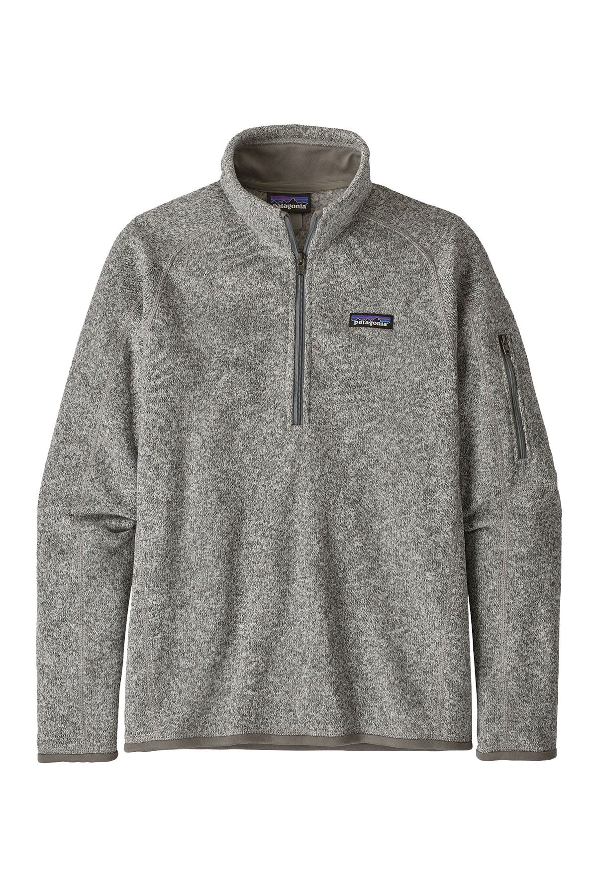 Patagonia Womens Better Sweater Custom Quarter Zips, Birch White [NARENCO]
