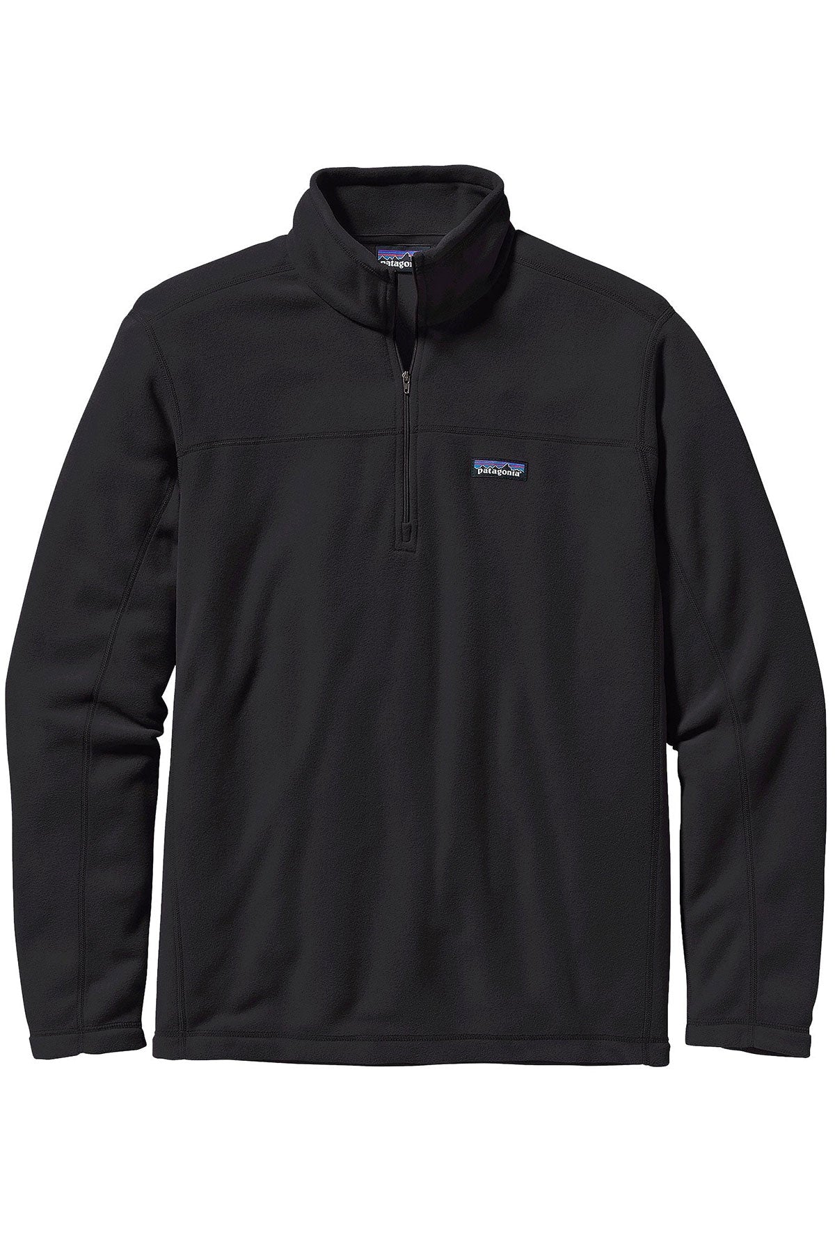 Patagonia Mens Micro D Custom Fleece Pullovers, Black [Winners Circle Group]