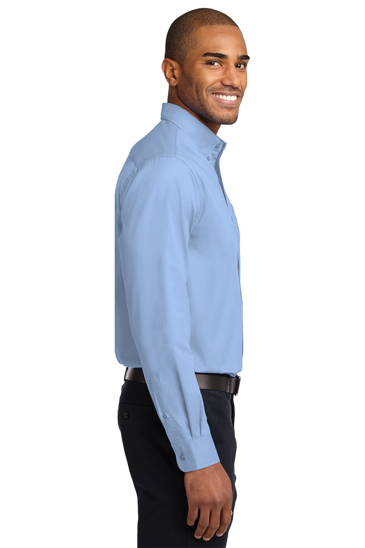 port authority_s608 _light blue/light stone_company_logo_button downs