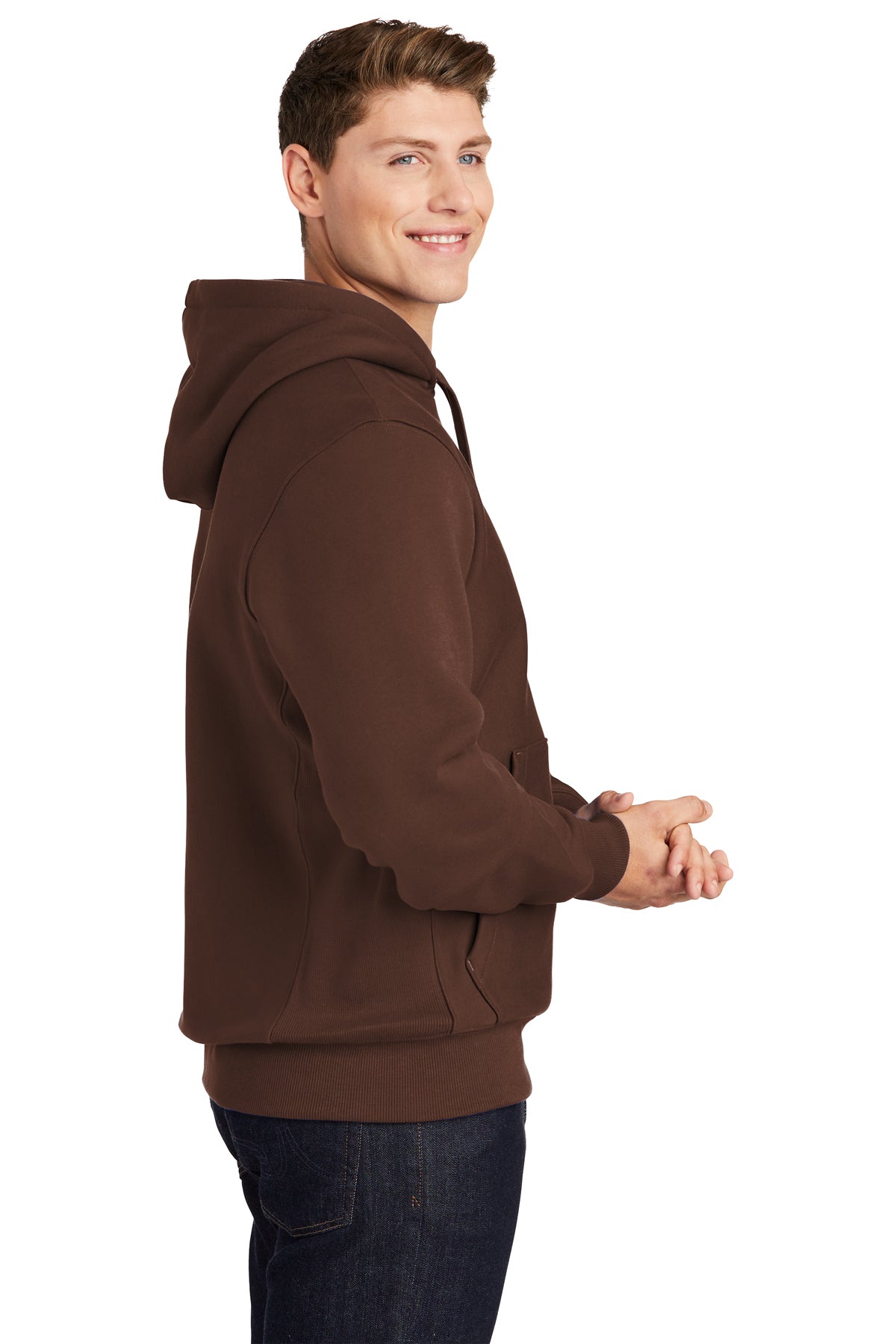 sport-tek_f281 _brown_company_logo_sweatshirts