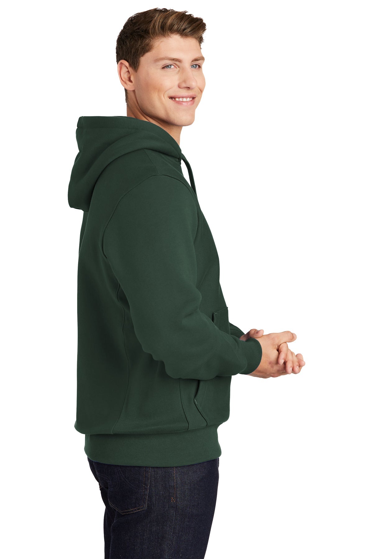 sport-tek_f281 _dark green_company_logo_sweatshirts