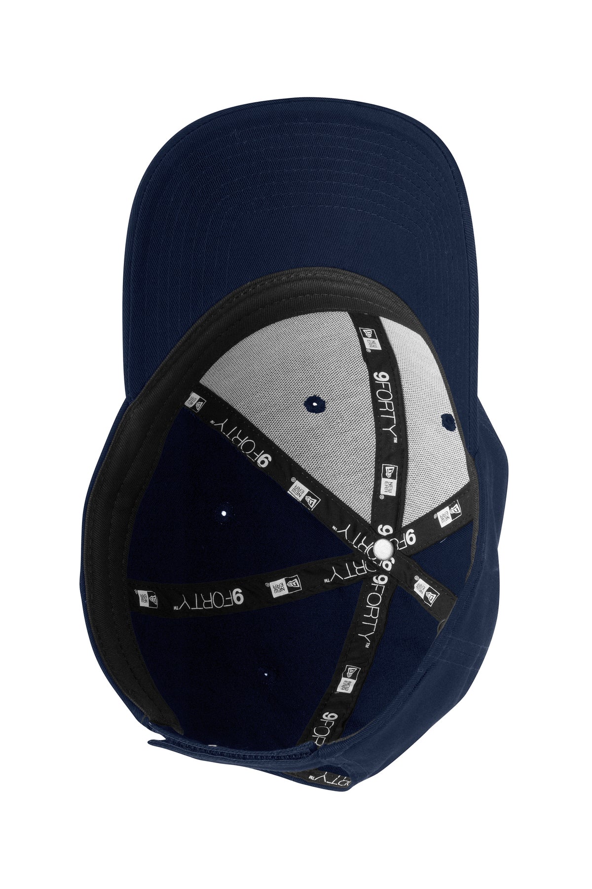New Era Adjustable Structured Custom Caps, Deep Navy