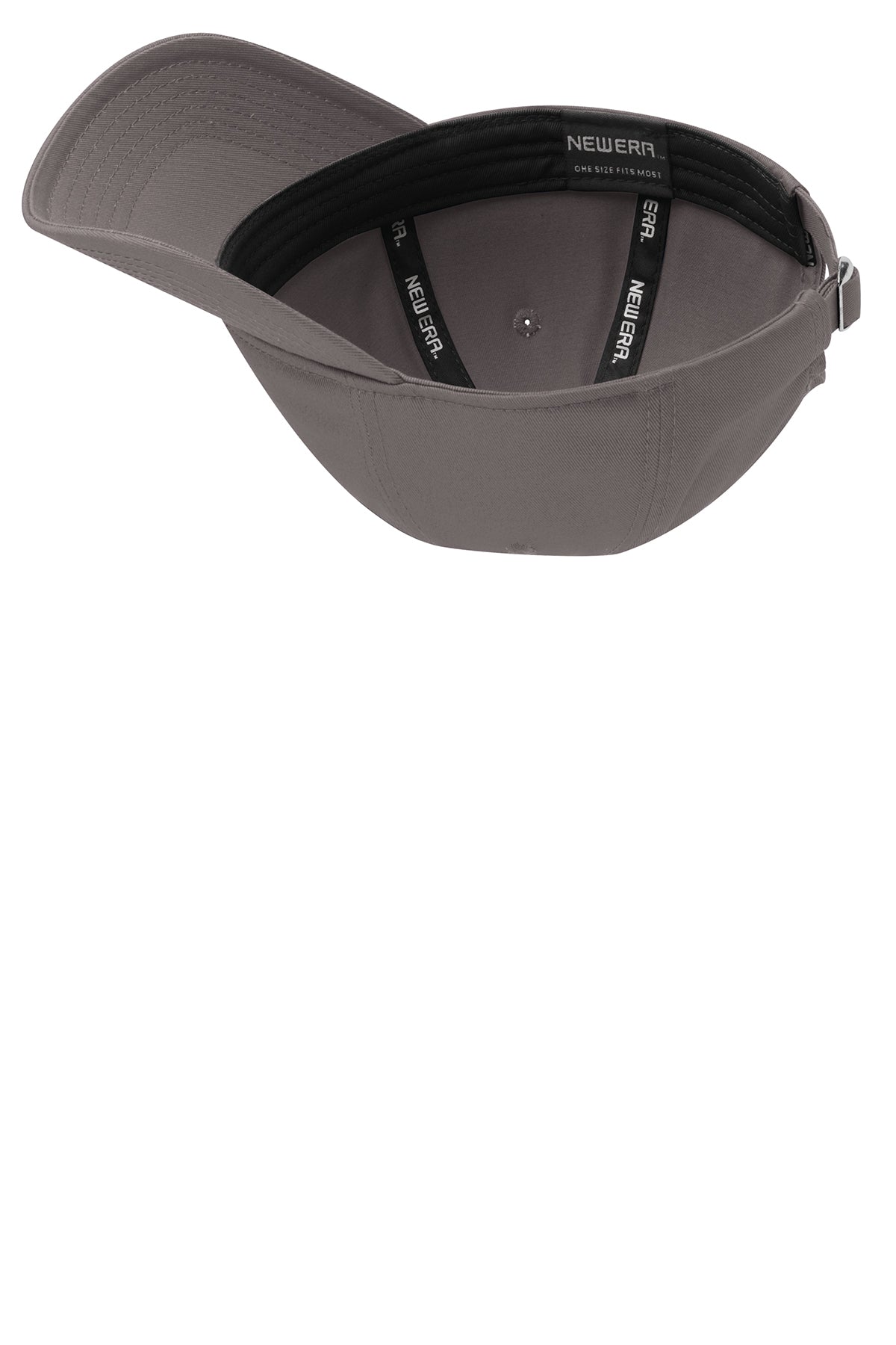 New Era Adjustable Unstructured Customized Caps, Graphite
