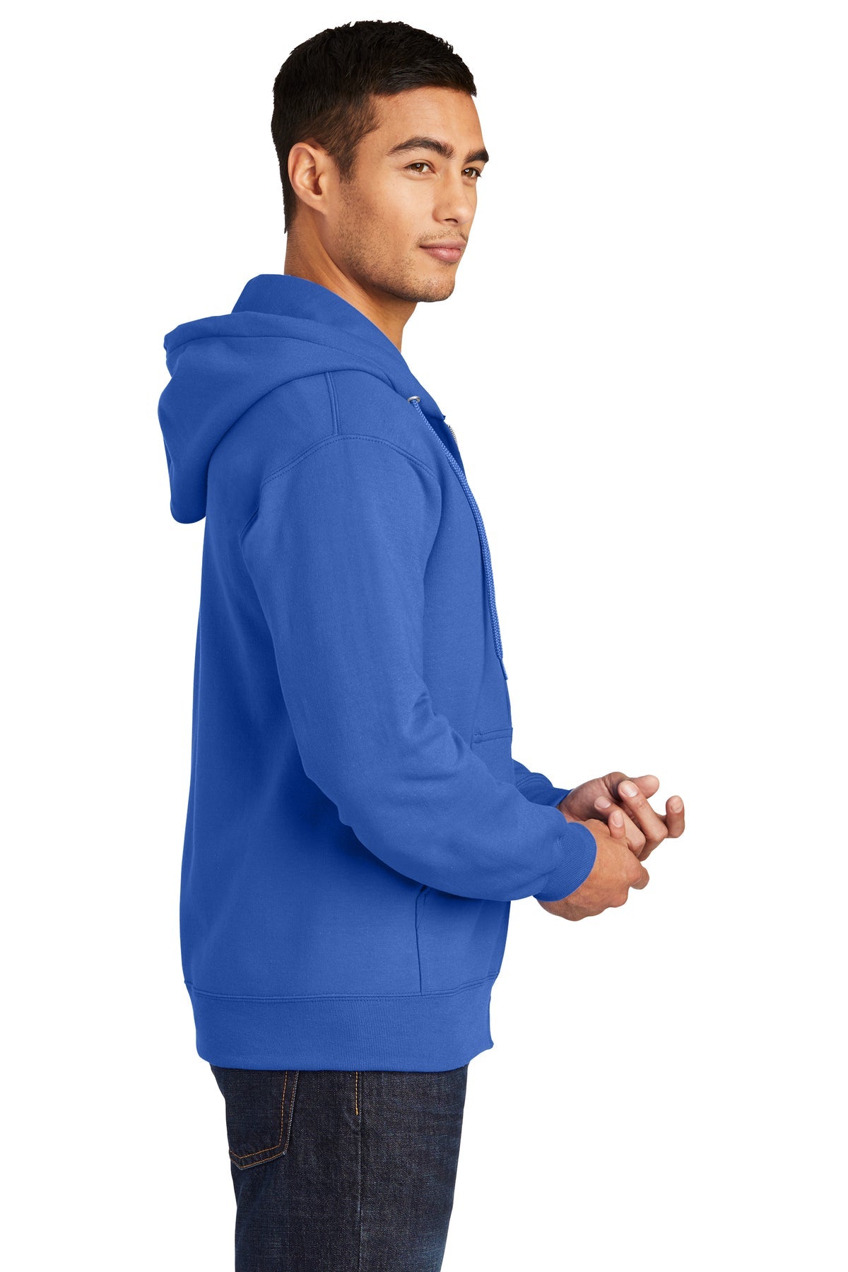 port & company_pc90zh _royal_company_logo_sweatshirts
