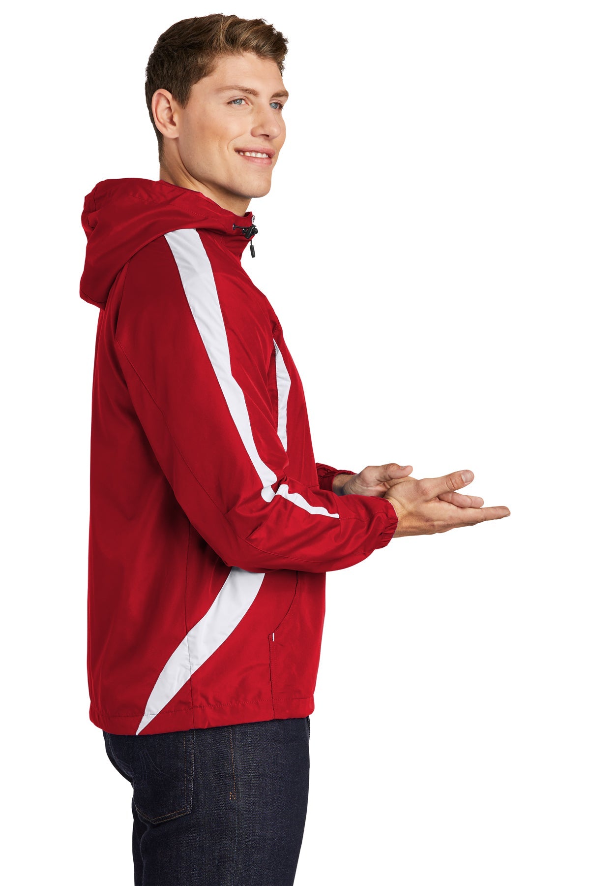 sport-tek_jst63 _true red/white_company_logo_jackets