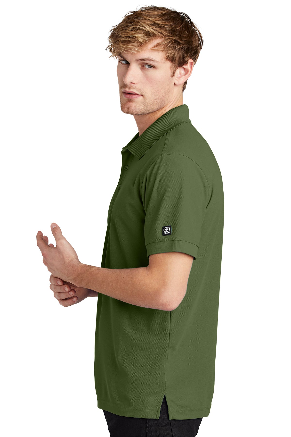 OGIO Caliber Customized Polos, Polo Grit Green