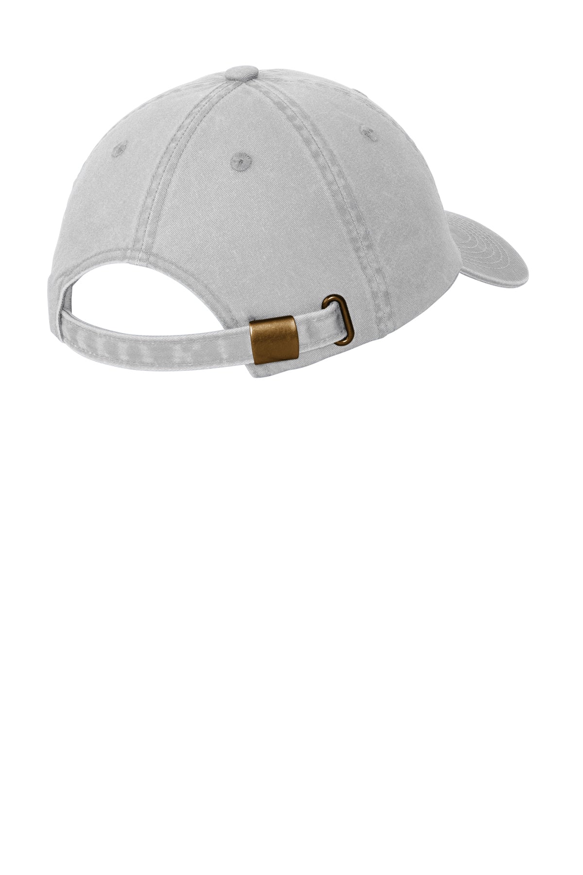 Port Authority Garment-Washed Custom Caps, Chrome