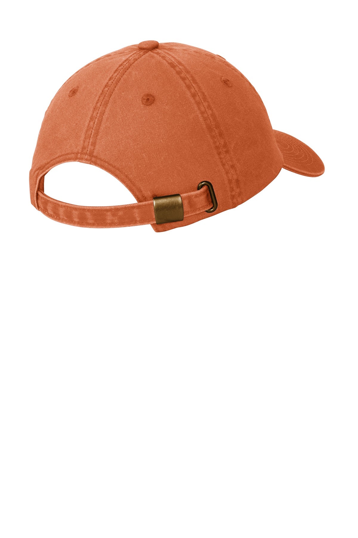 Port Authority Garment-Washed Custom Caps, Cooked Carrot