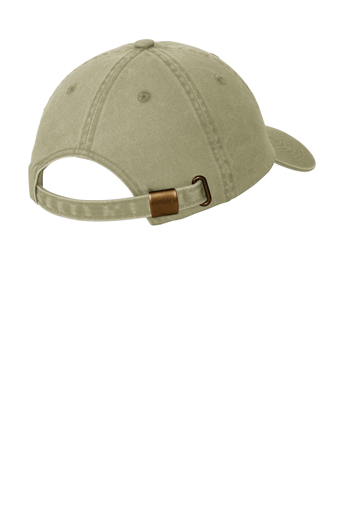 Port Authority Garment-Washed Custom Caps, Khaki