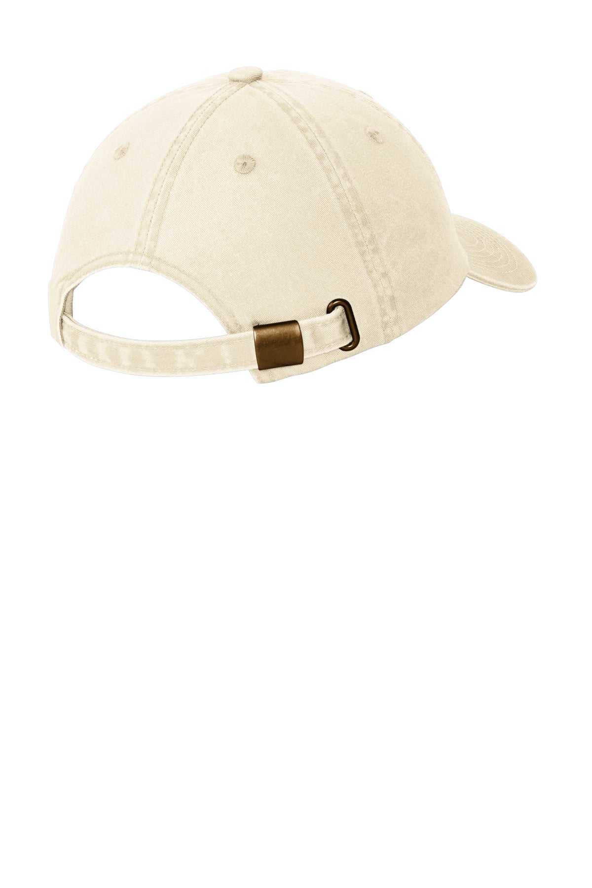 Port Authority Garment-Washed Custom Caps, Stone