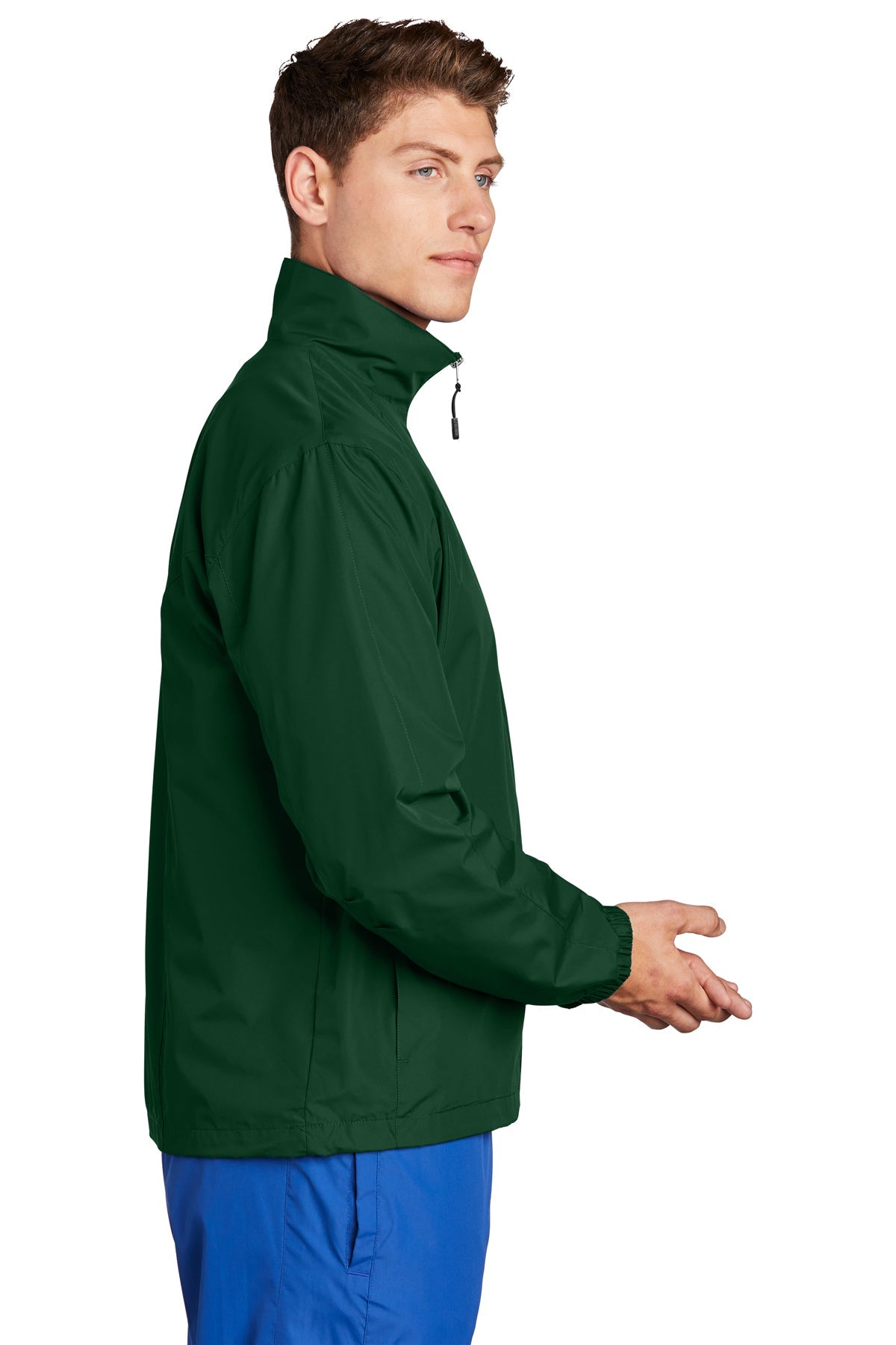 sport-tek_jst70 _forest green_company_logo_jackets