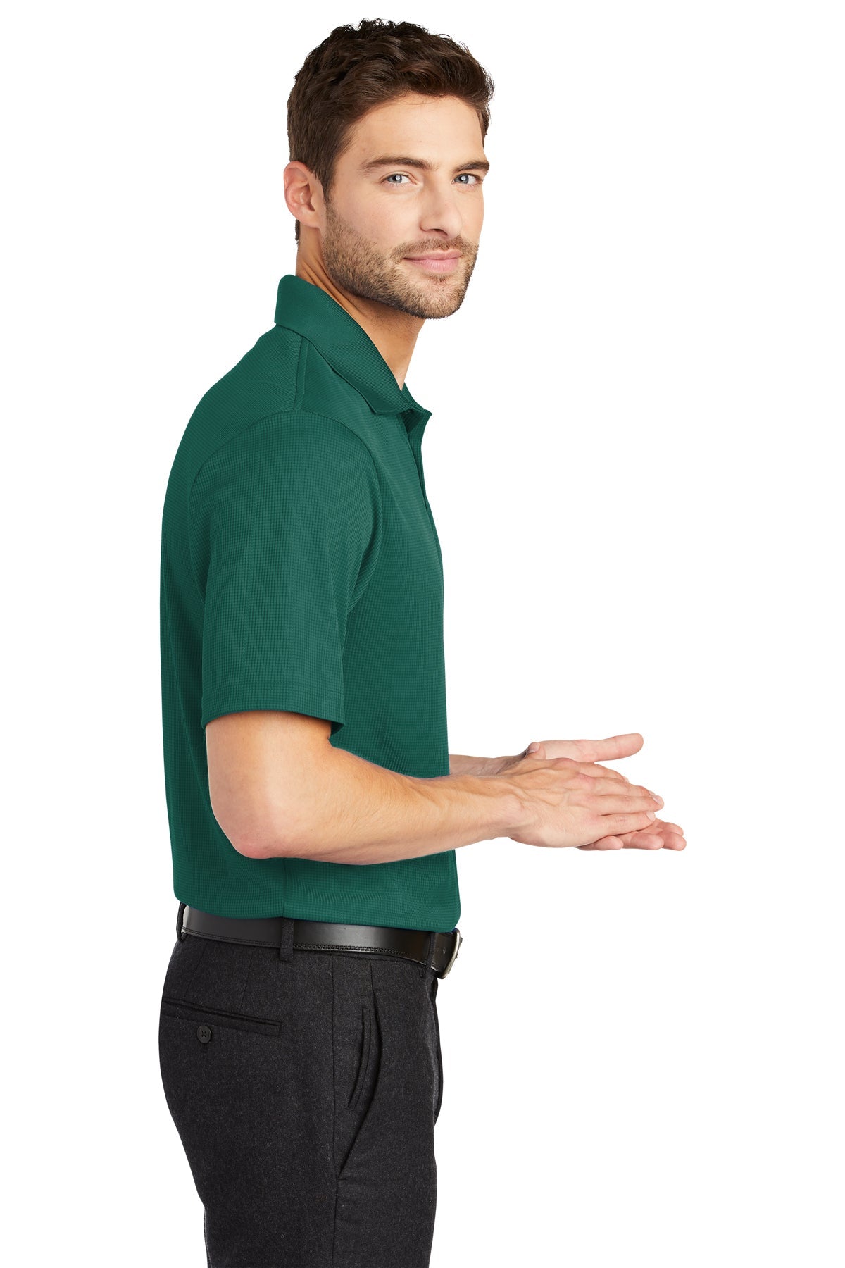 port authority_k528 _green glen_company_logo_polos