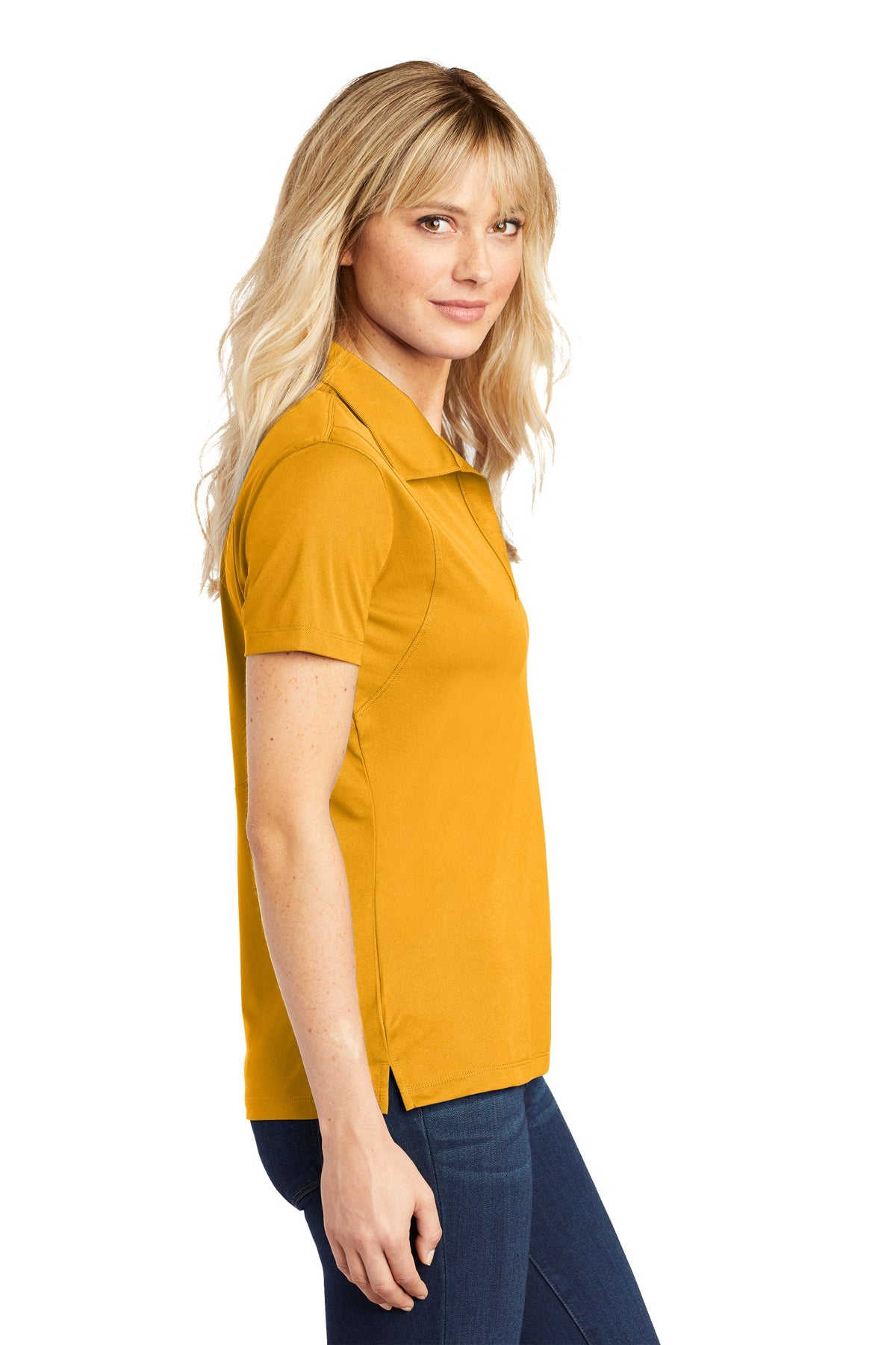 sport-tek_lst650 _gold_company_logo_polos