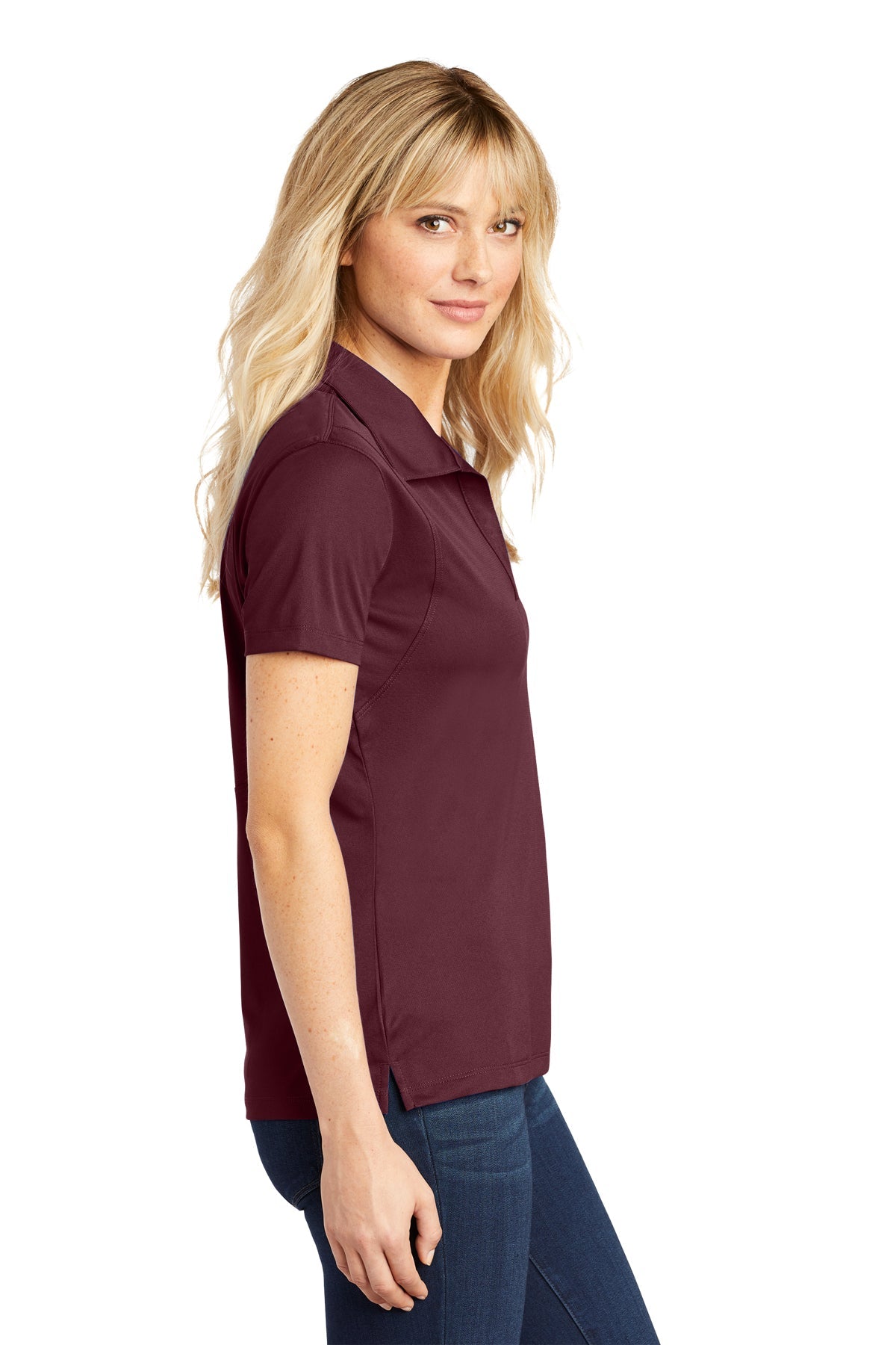 sport-tek_lst650 _maroon_company_logo_polos