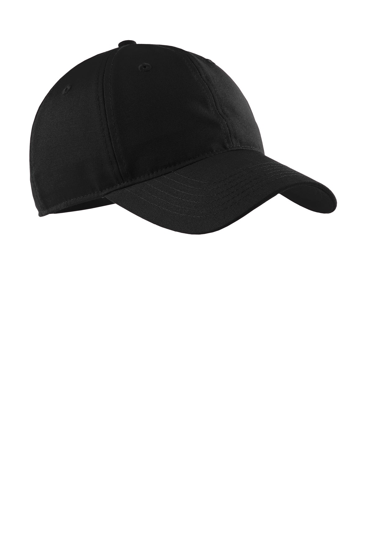 Port Authority Soft Brushed Custom Canvas Caps, Black