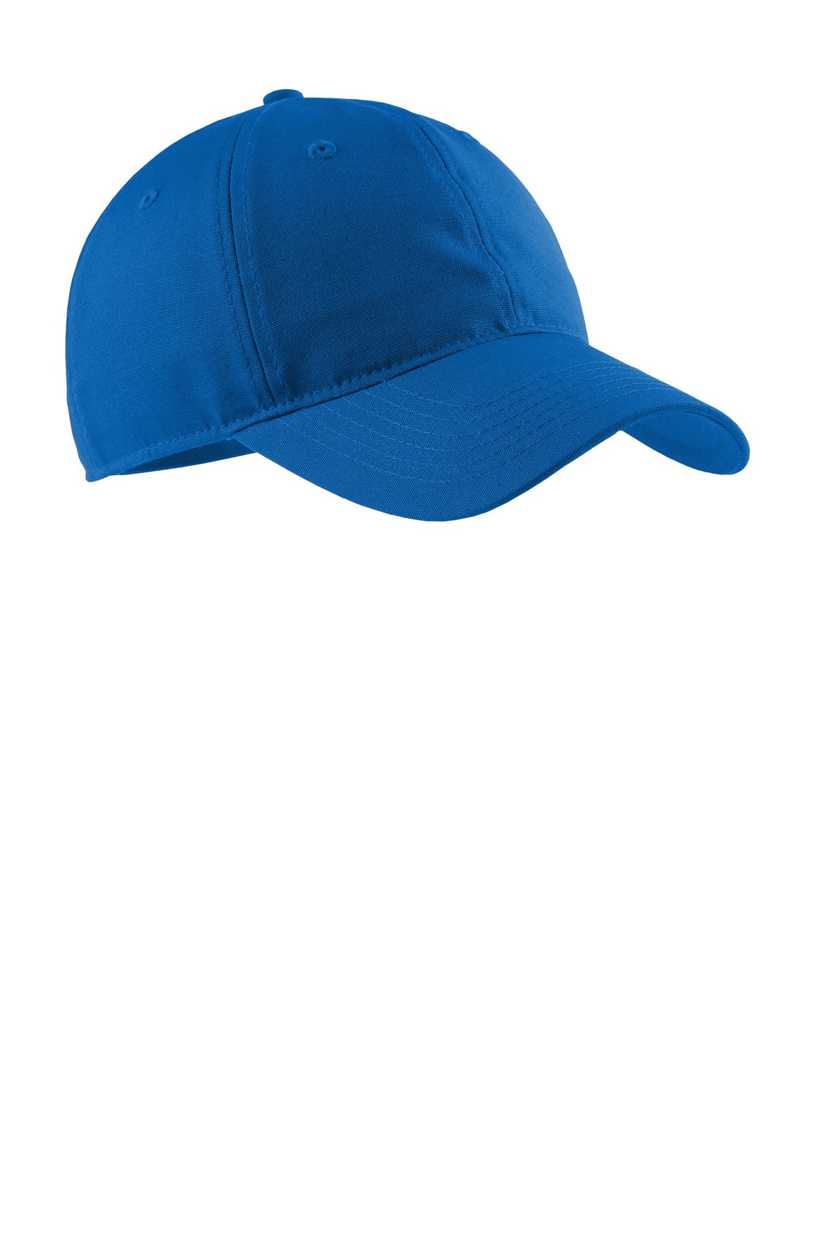 Port Authority Soft Brushed Customized Canvas Caps, Royal