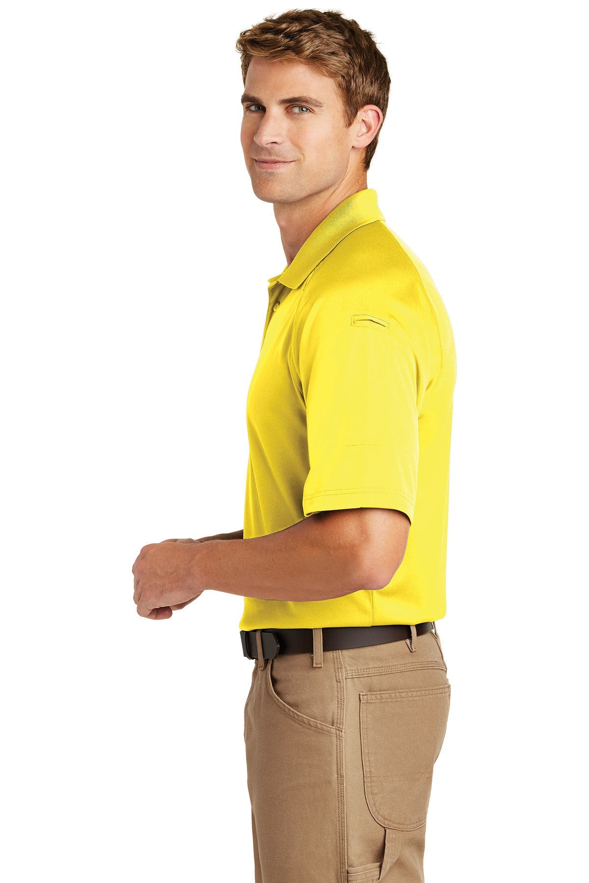 cornerstone_cs410 _yellow_company_logo_polos