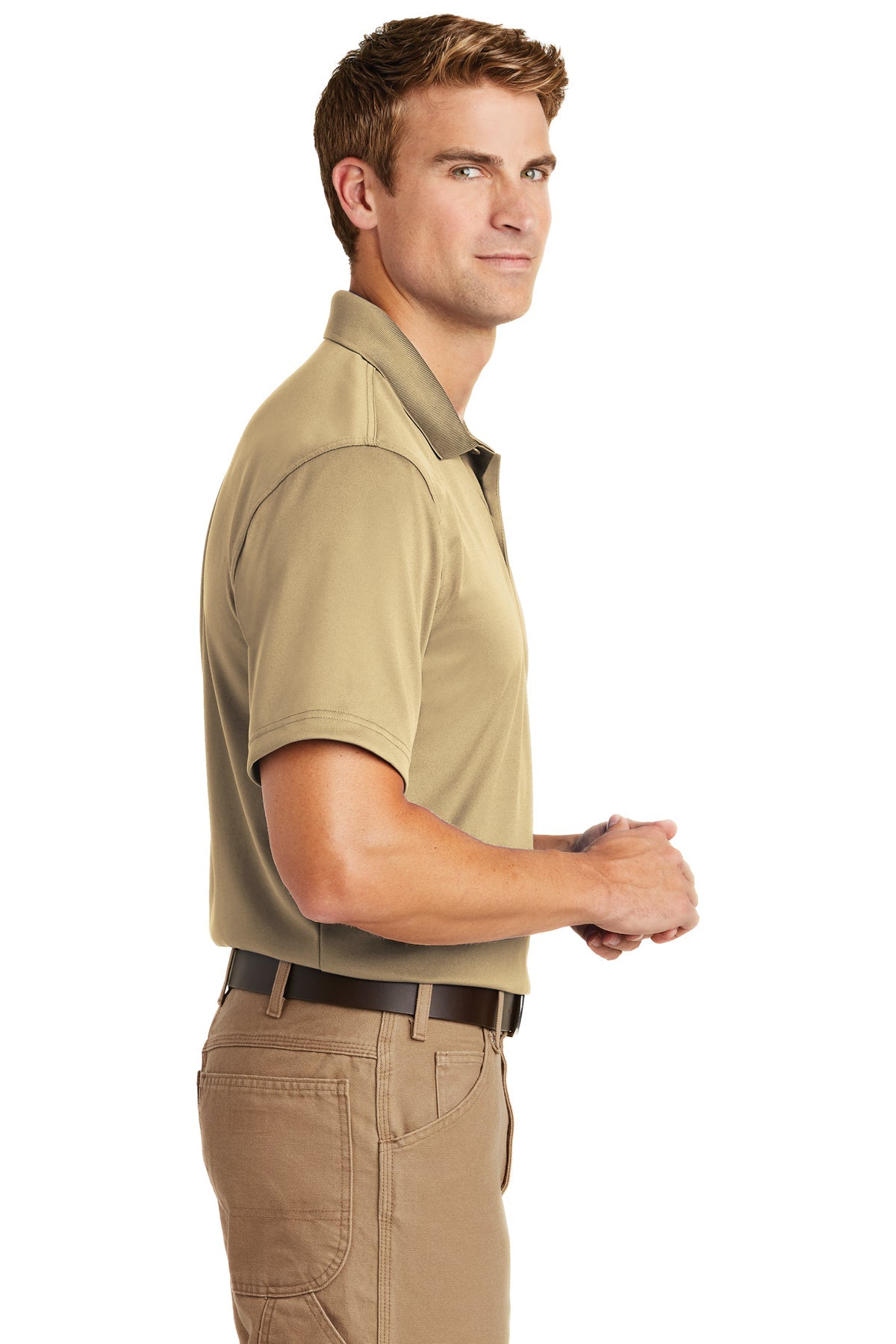 cornerstone_cs412 _tan_company_logo_polos