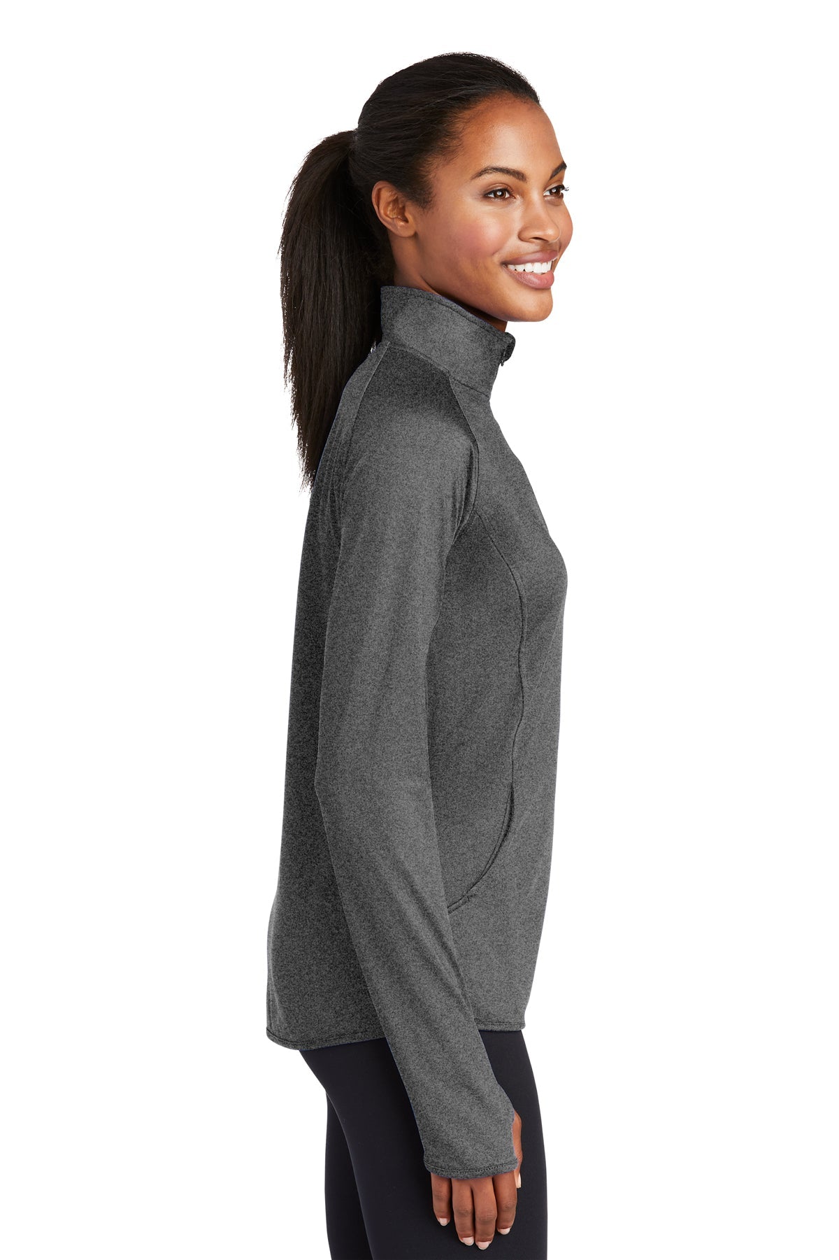sport-tek_lst850 _charcoal grey heather_company_logo_sweatshirts