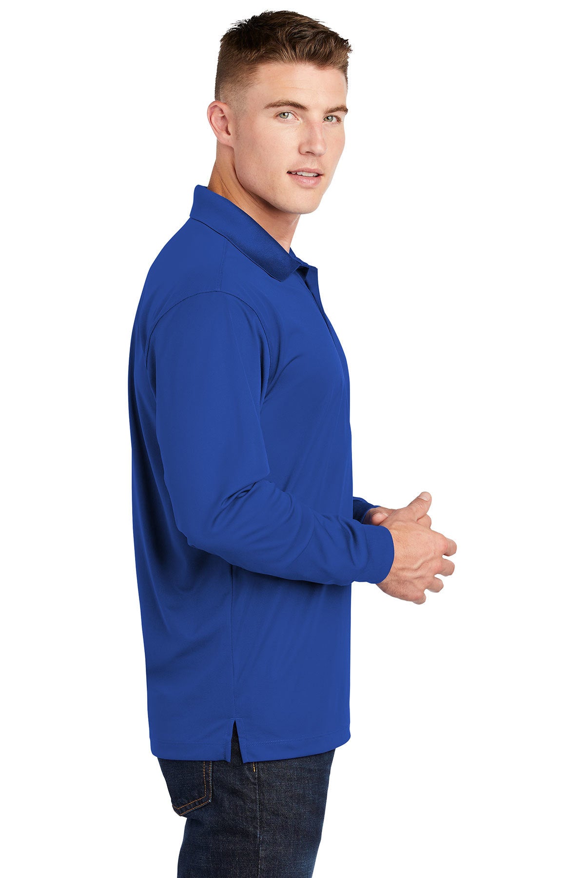 sport-tek_st657 _true royal_company_logo_polos