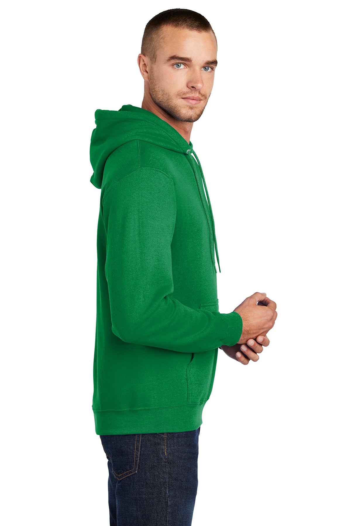 port & company_pc78h _kelly_company_logo_sweatshirts