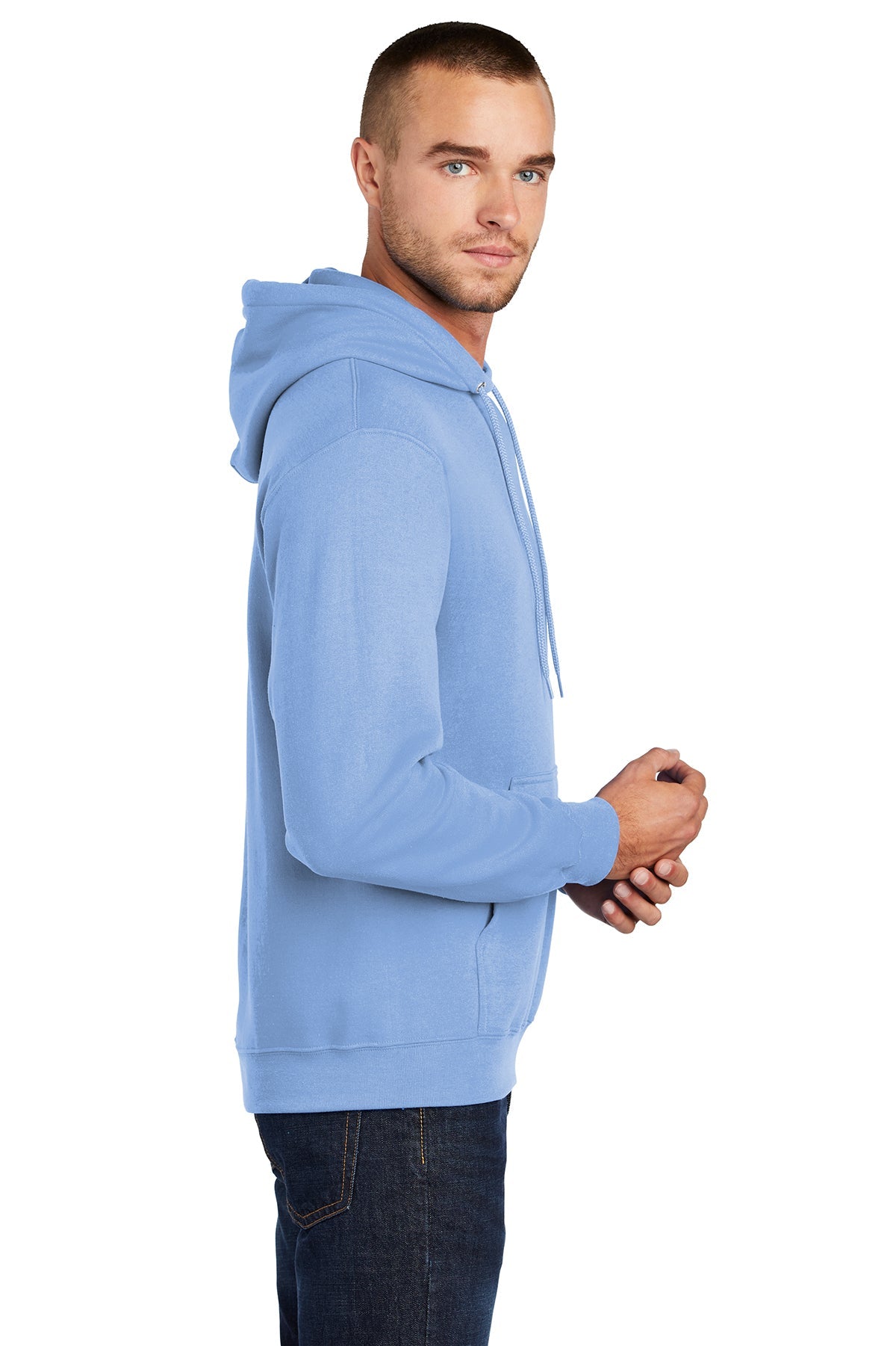 port & company_pc78h _light blue_company_logo_sweatshirts