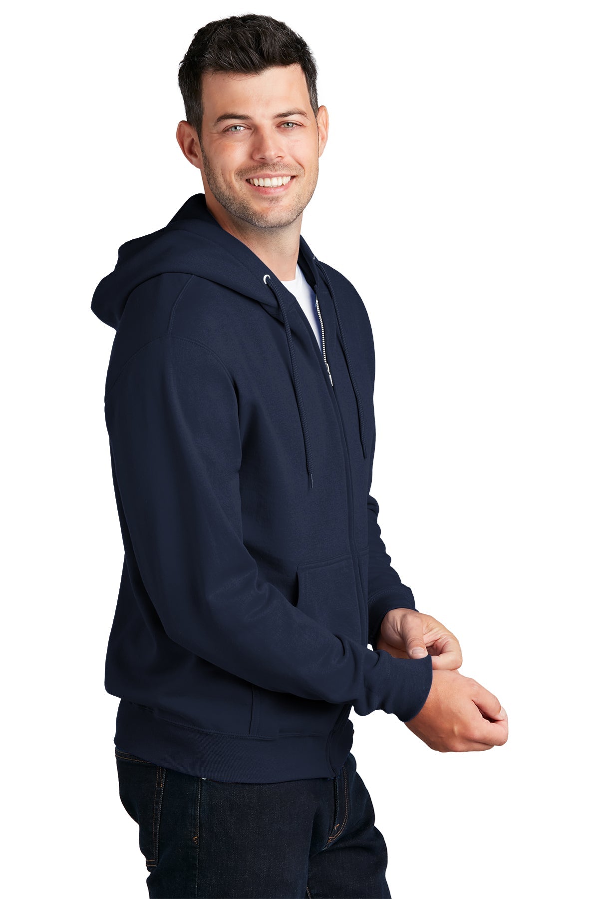 port & company_pc78zh _navy_company_logo_sweatshirts
