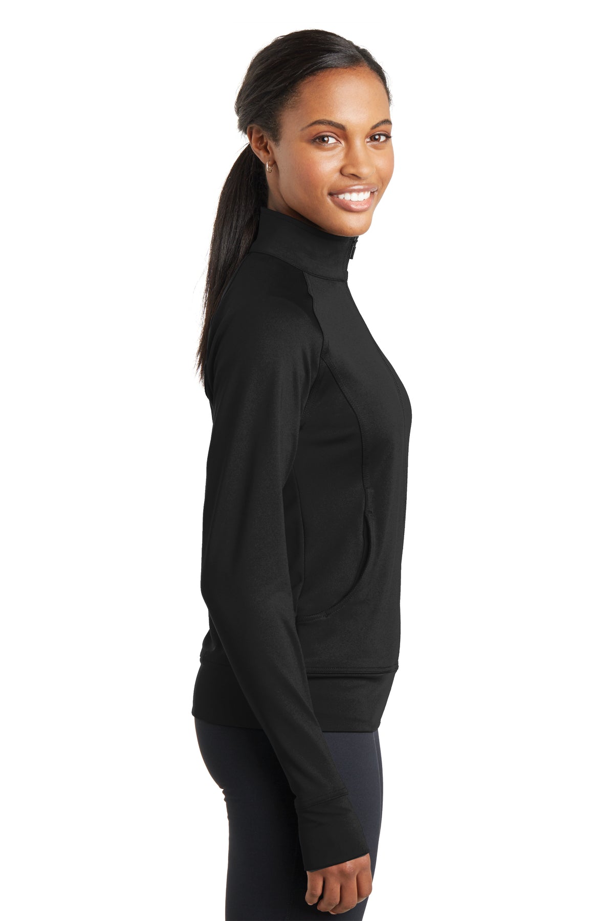 sport-tek_lst885 _black_company_logo_sweatshirts