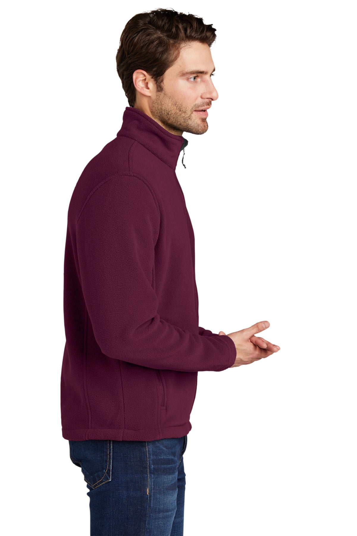 port authority_f217 _maroon_company_logo_jackets