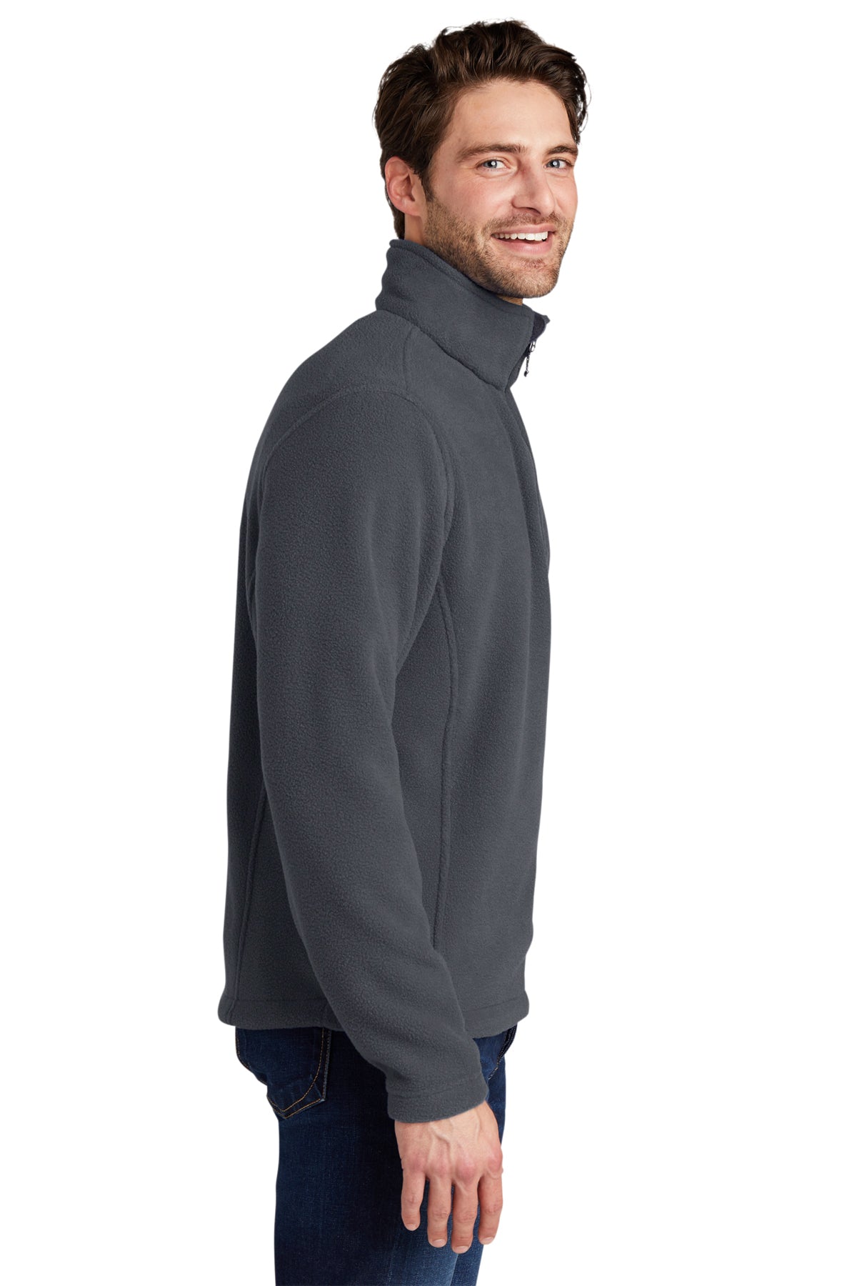 port authority_f218 _iron grey_company_logo_jackets