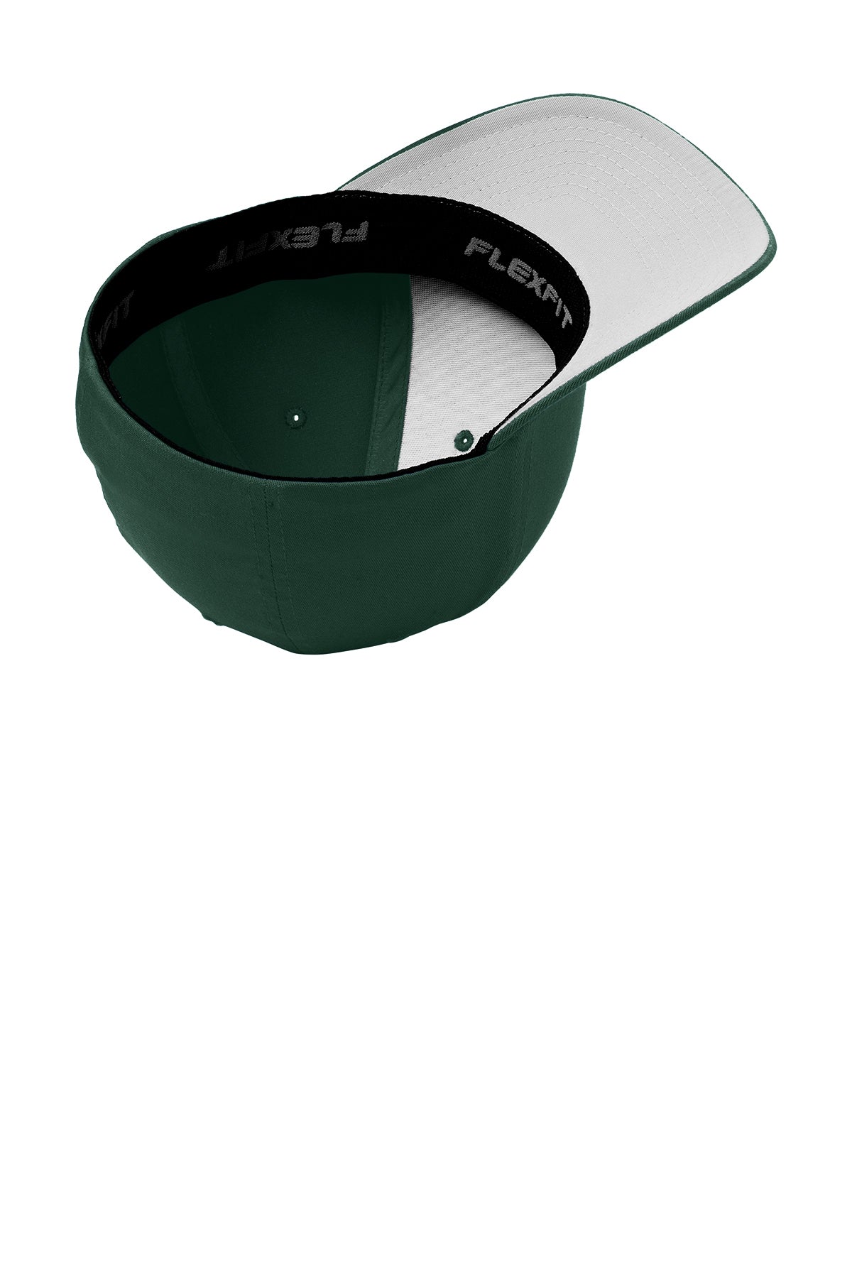Port Authority Flexfit Cotton Twill Customized Caps, Forest Green