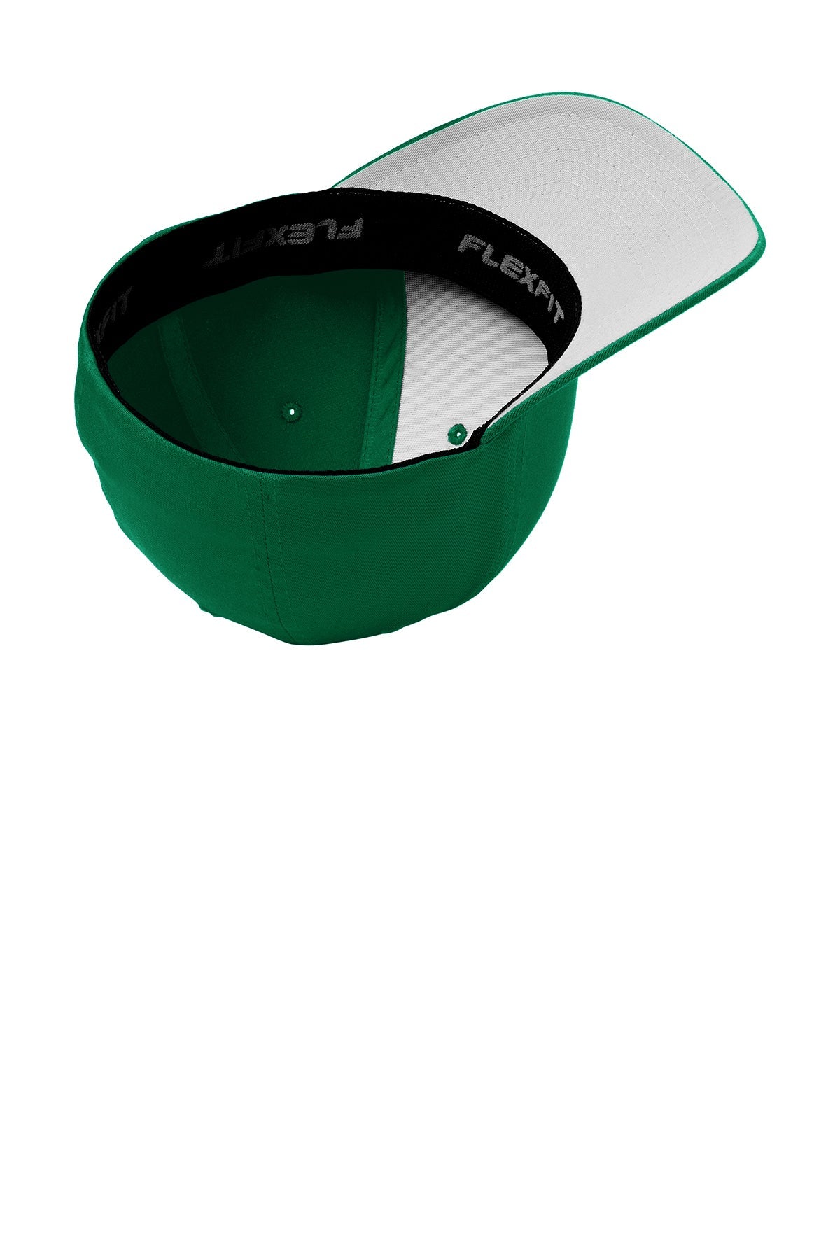 Port Authority Flexfit Cotton Twill Customized Caps, Kelly Green