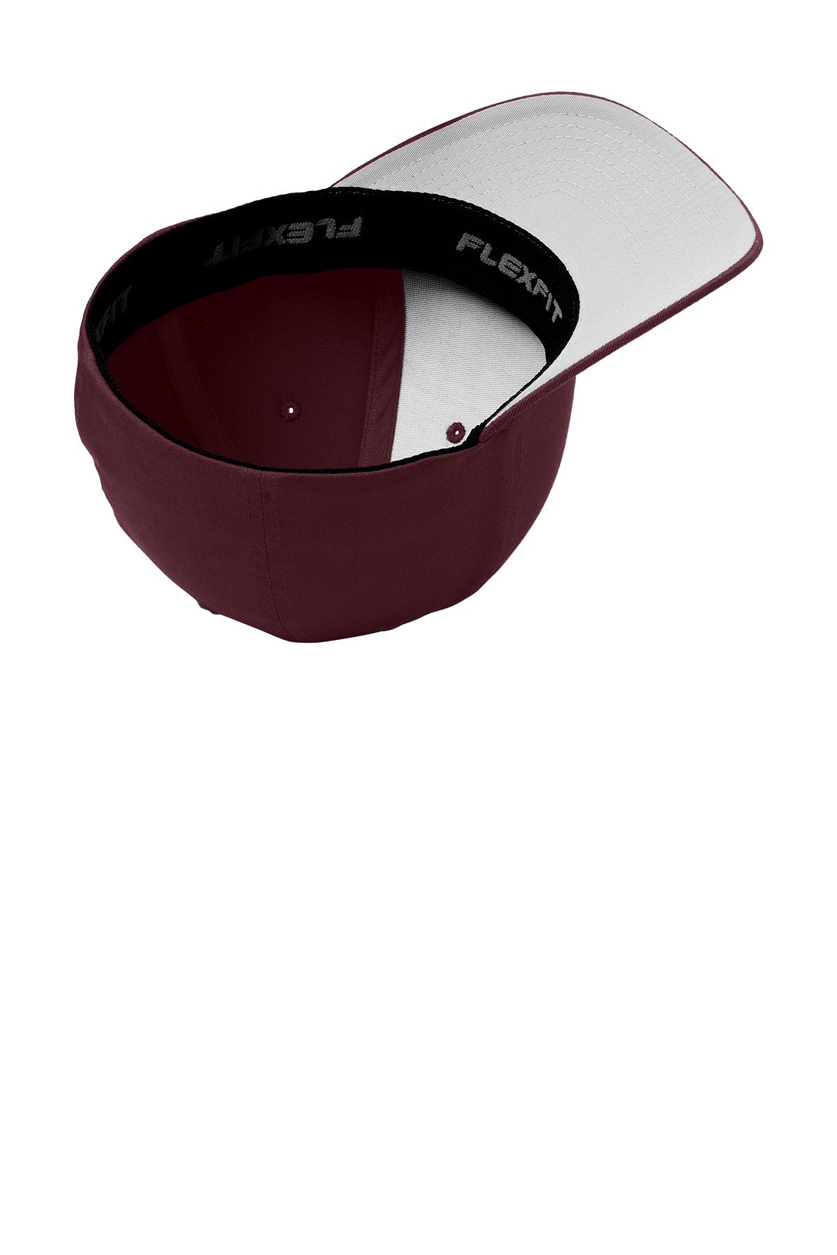 Port Authority Flexfit Cotton Twill Customized Caps, Maroon