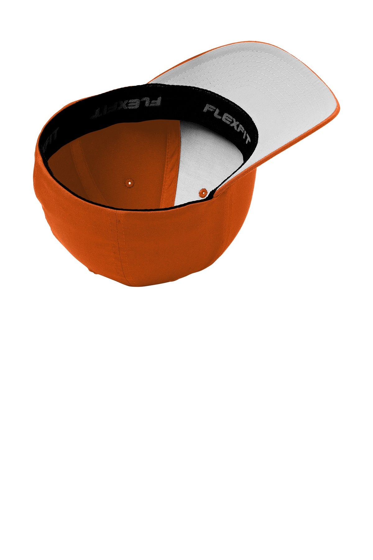 Port Authority Flexfit Cotton Twill Customized Caps, Orange