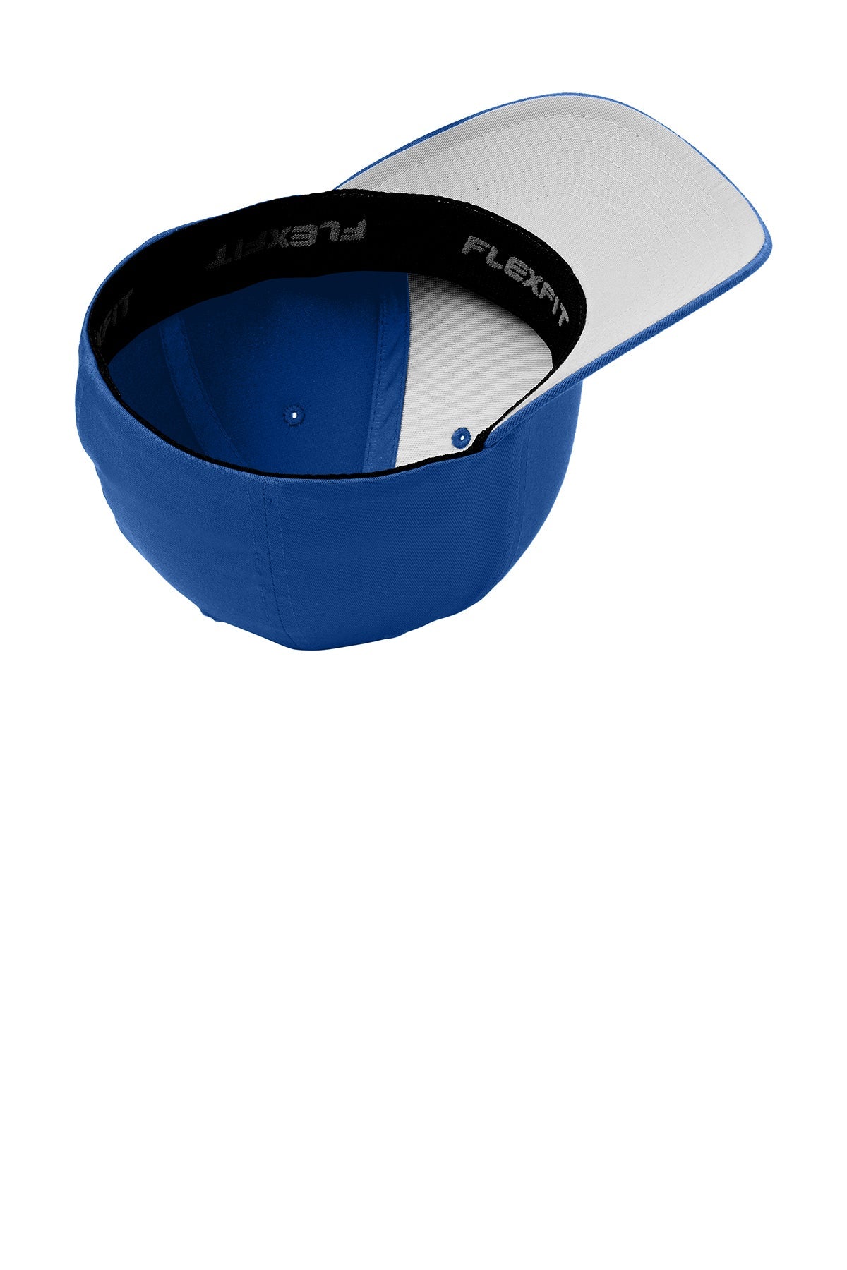 Port Authority Flexfit Cotton Twill Customized Caps, True Royal