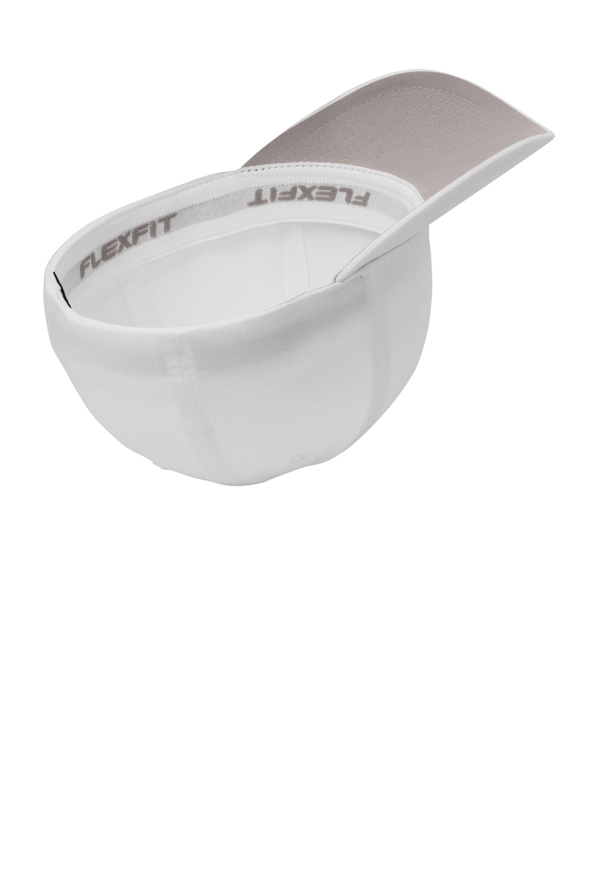 Port Authority Flexfit Cotton Twill Customized Caps, White