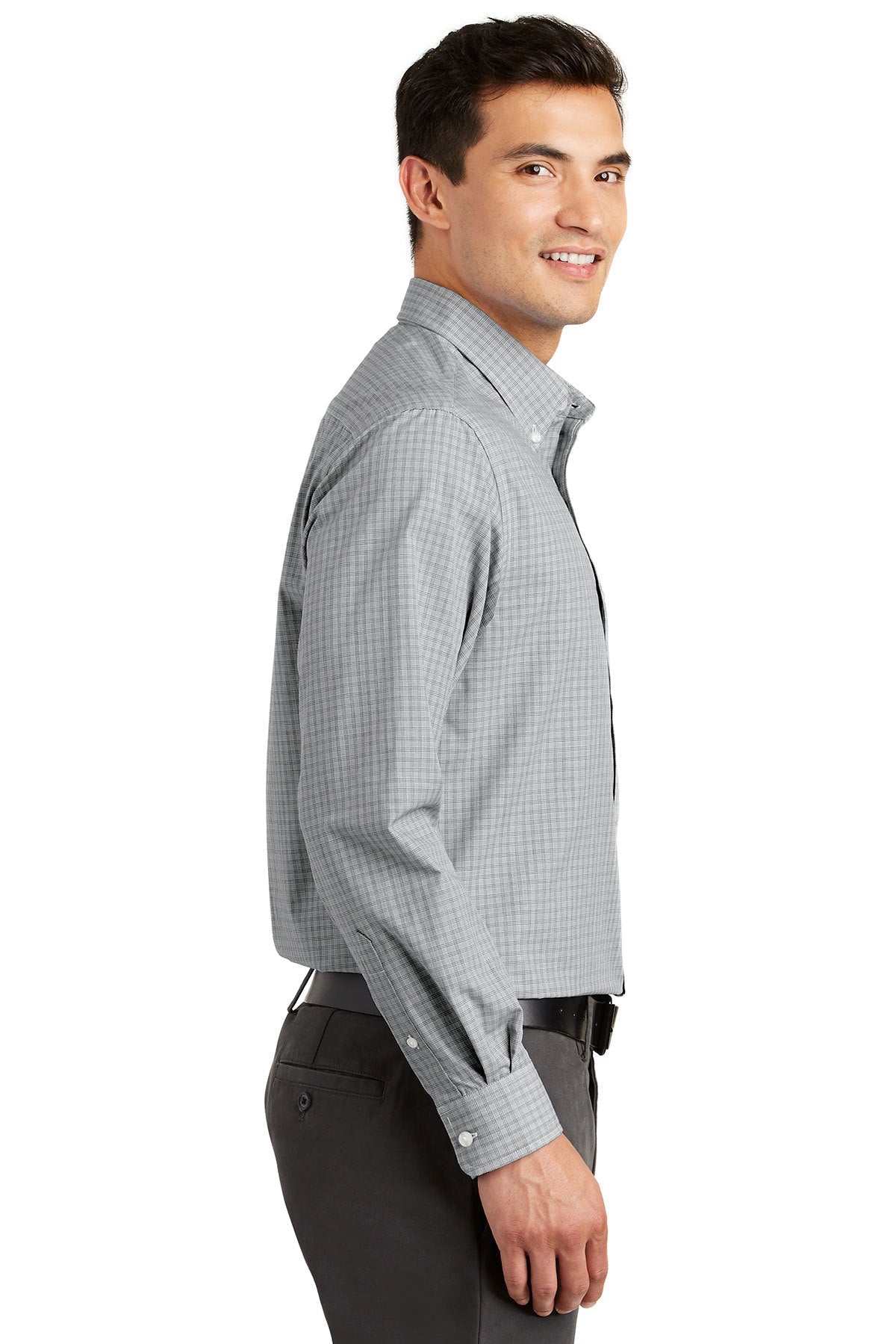 port authority_s639 _charcoal_company_logo_button downs