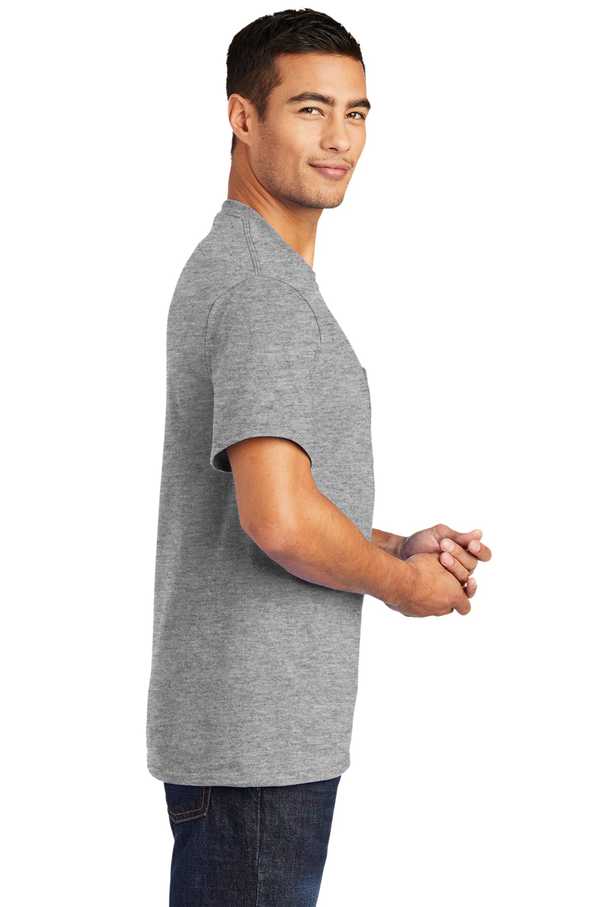 Port & Company - Core Blend Pocket Tee