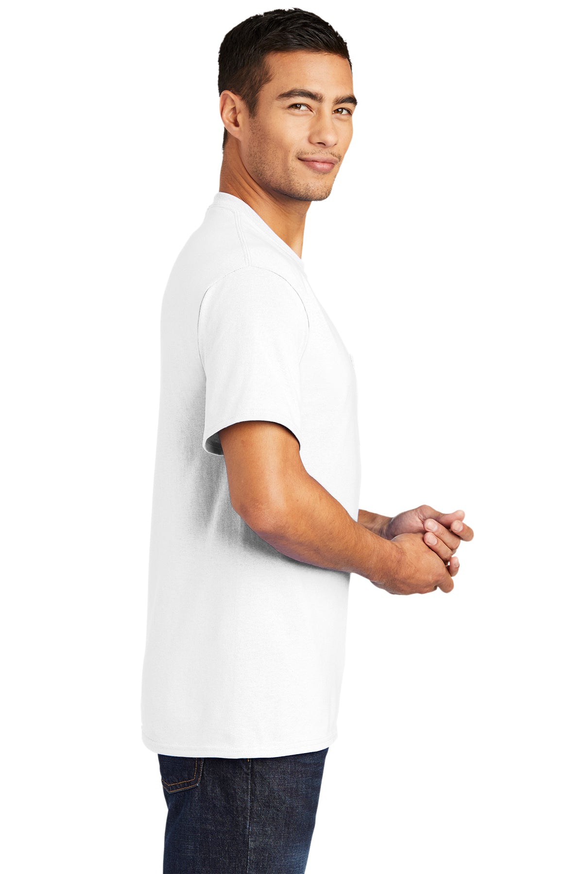 Port & Company - Core Blend Pocket Tee