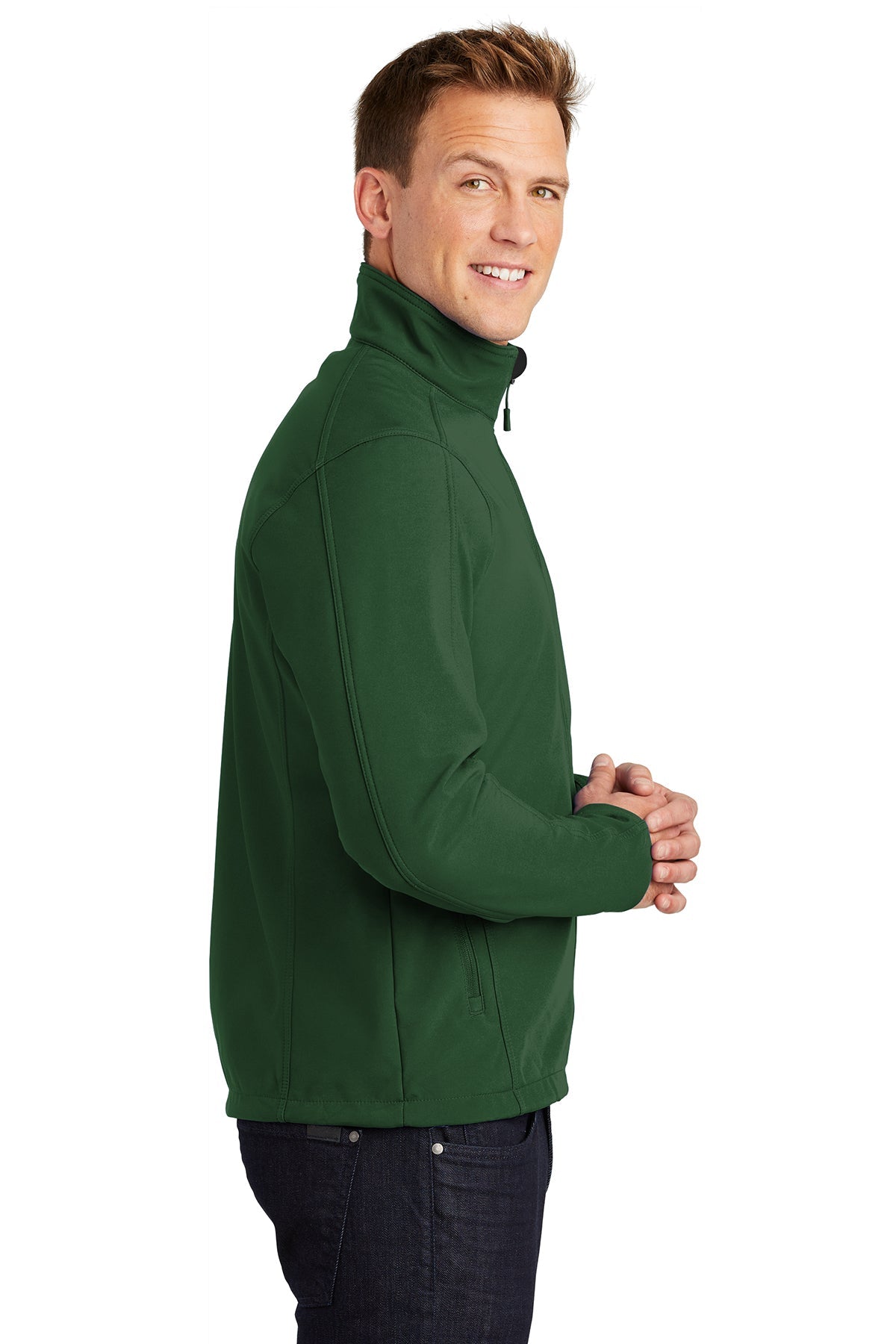 port authority_j317 _forest green_company_logo_jackets